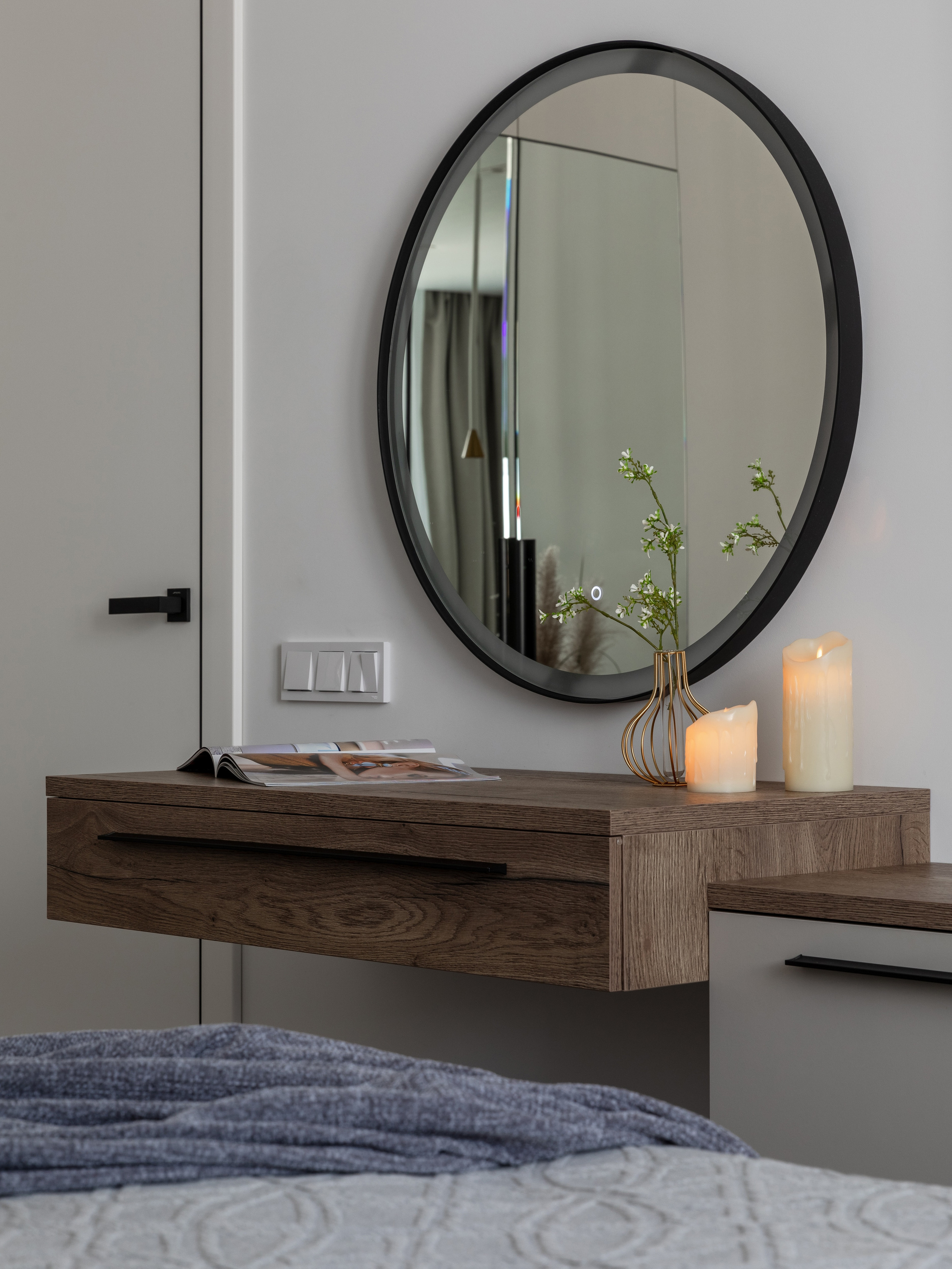 Интерьерная фотосъемка однокомнатной квартиры в ЖК «Альпийский квартал». Интерьерный фотограф Москва