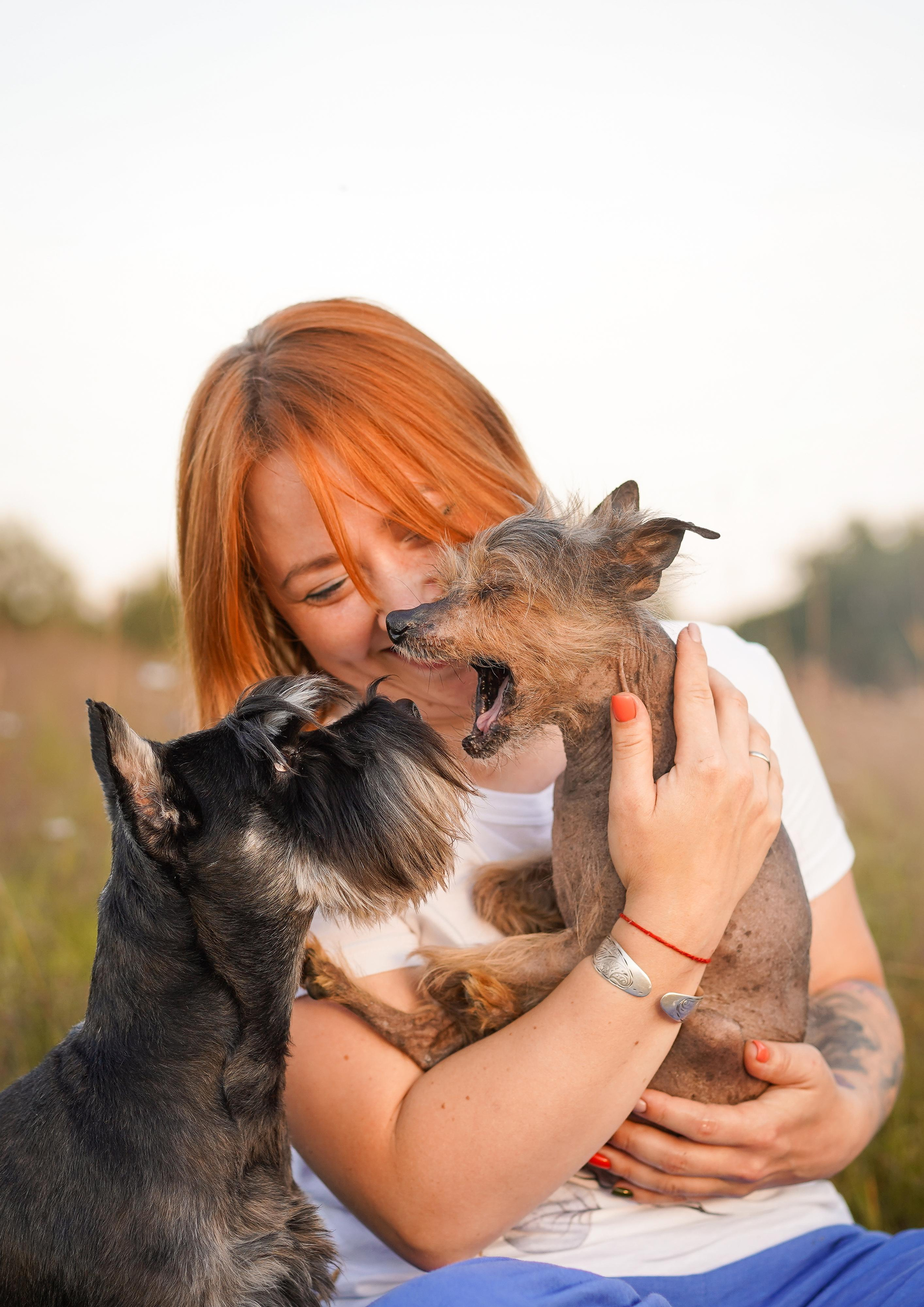 Оля Миша и песели. Фотограф-анималист в Санкт-Петербурге Яна Мартынова