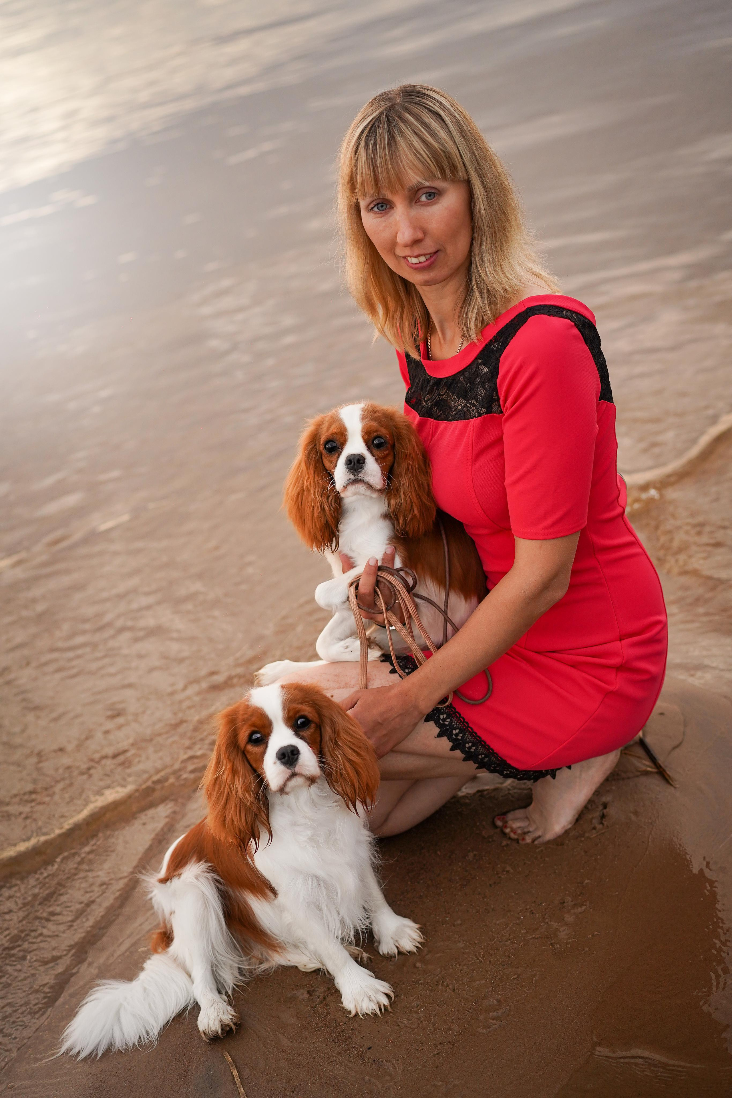 Катя, Злата и Луна. Фотограф-анималист в Санкт-Петербурге Яна Мартынова