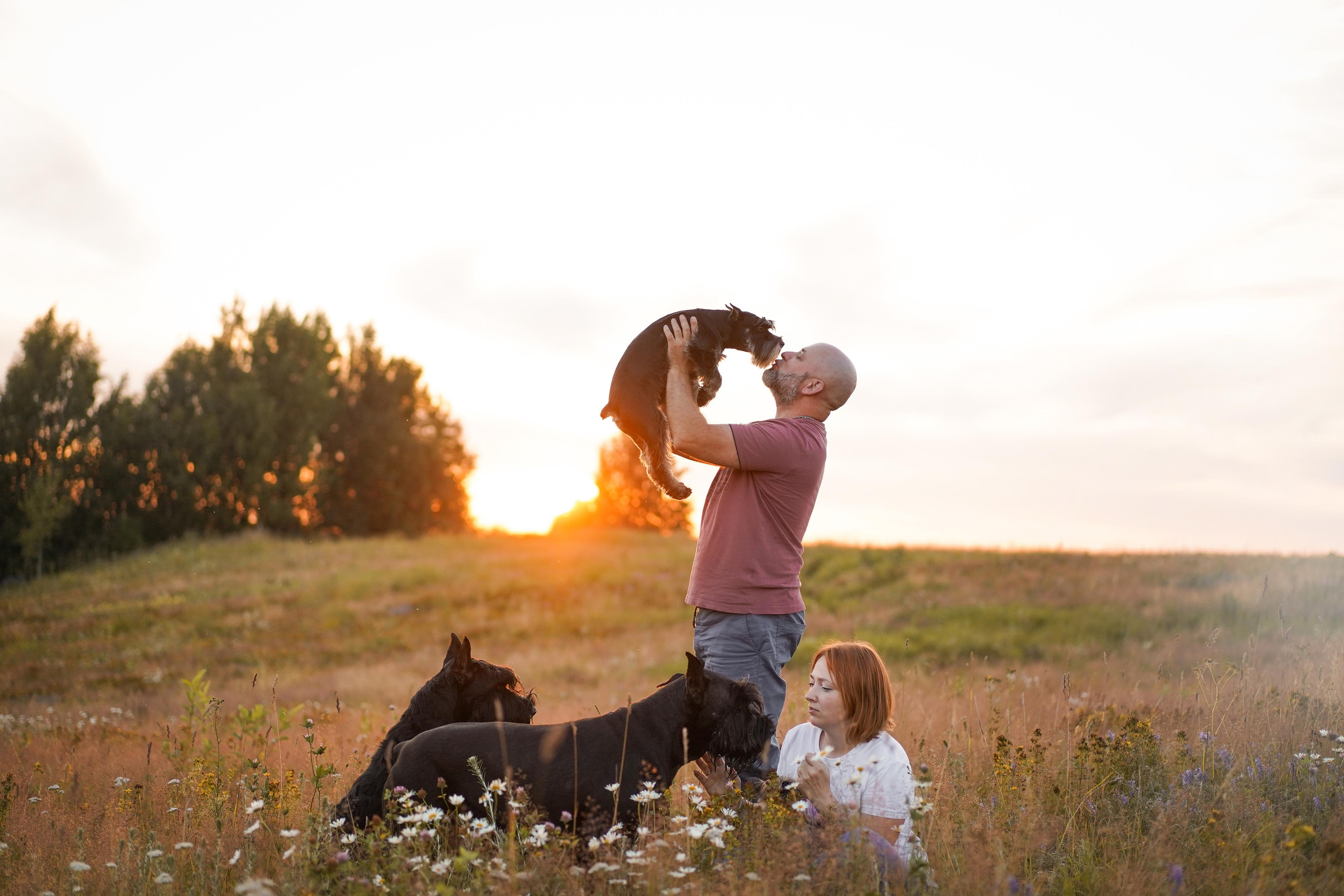 Оля Миша и песели. Фотограф-анималист в Санкт-Петербурге Яна Мартынова
