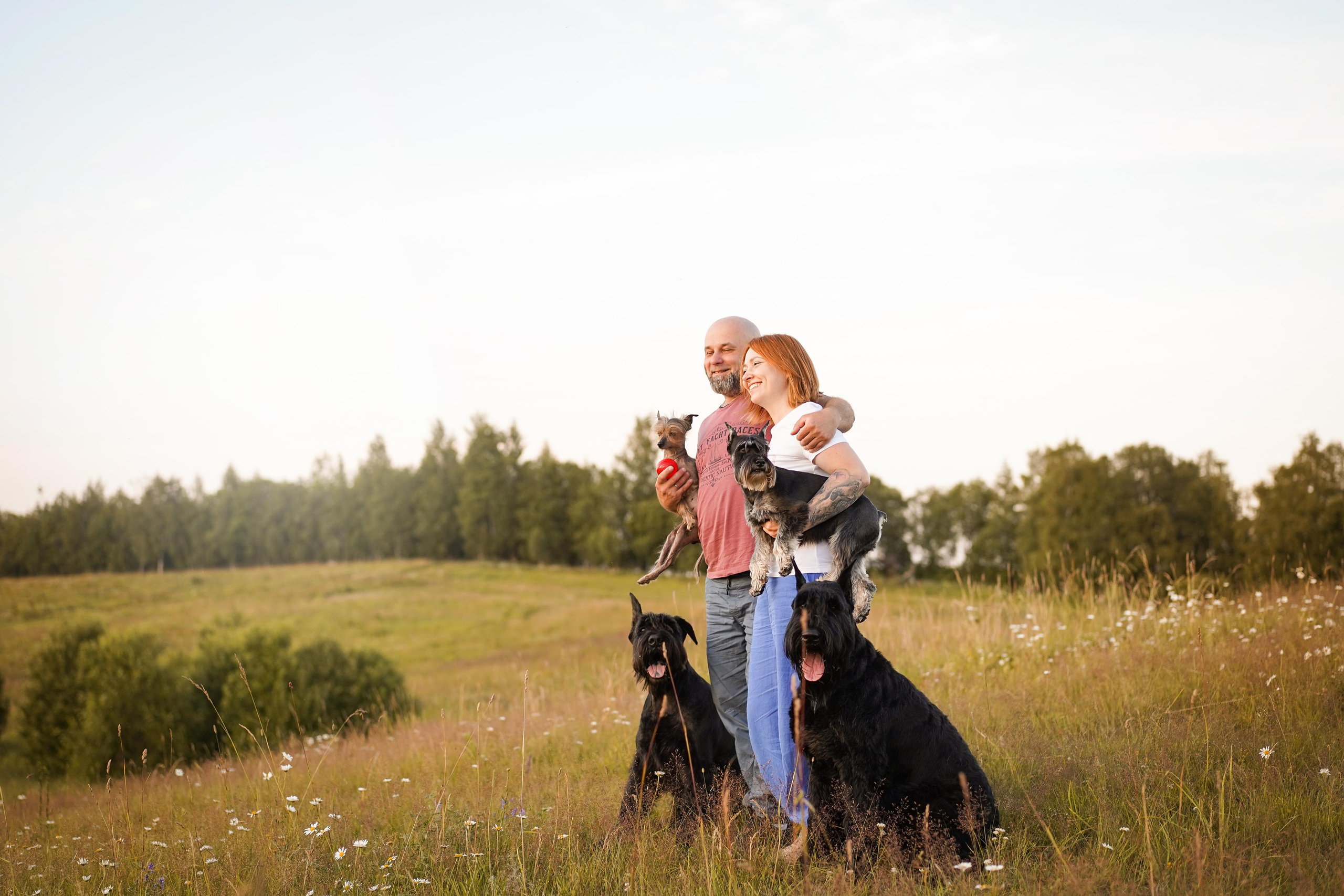 Оля Миша и песели. Фотограф-анималист в Санкт-Петербурге Яна Мартынова