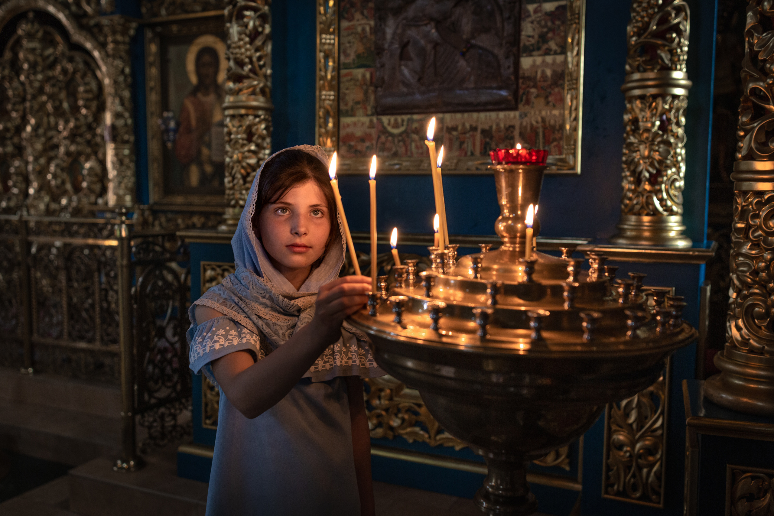 Съемка в храме. Семейный и детский фотограф в Обнинске Анастасия Улитко