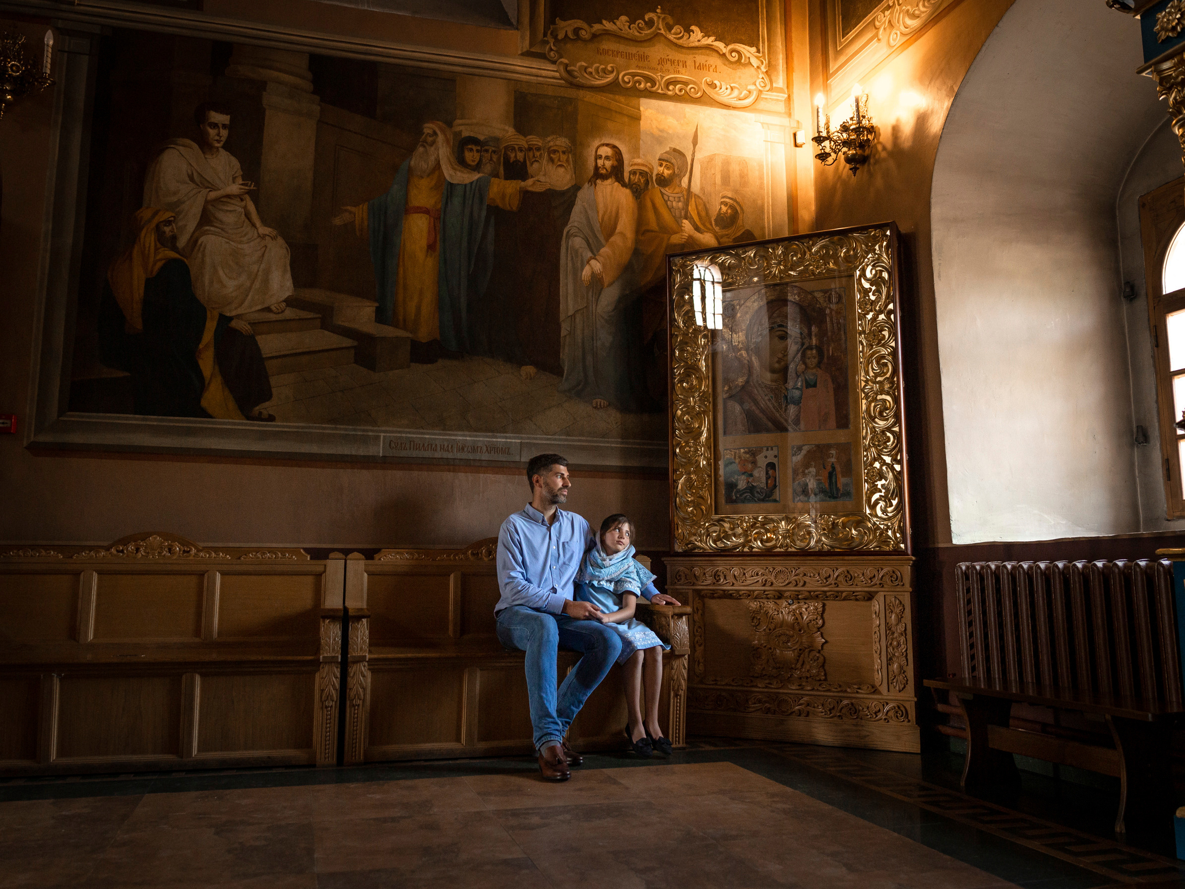 Съемка в храме. Семейный и детский фотограф в Обнинске Анастасия Улитко
