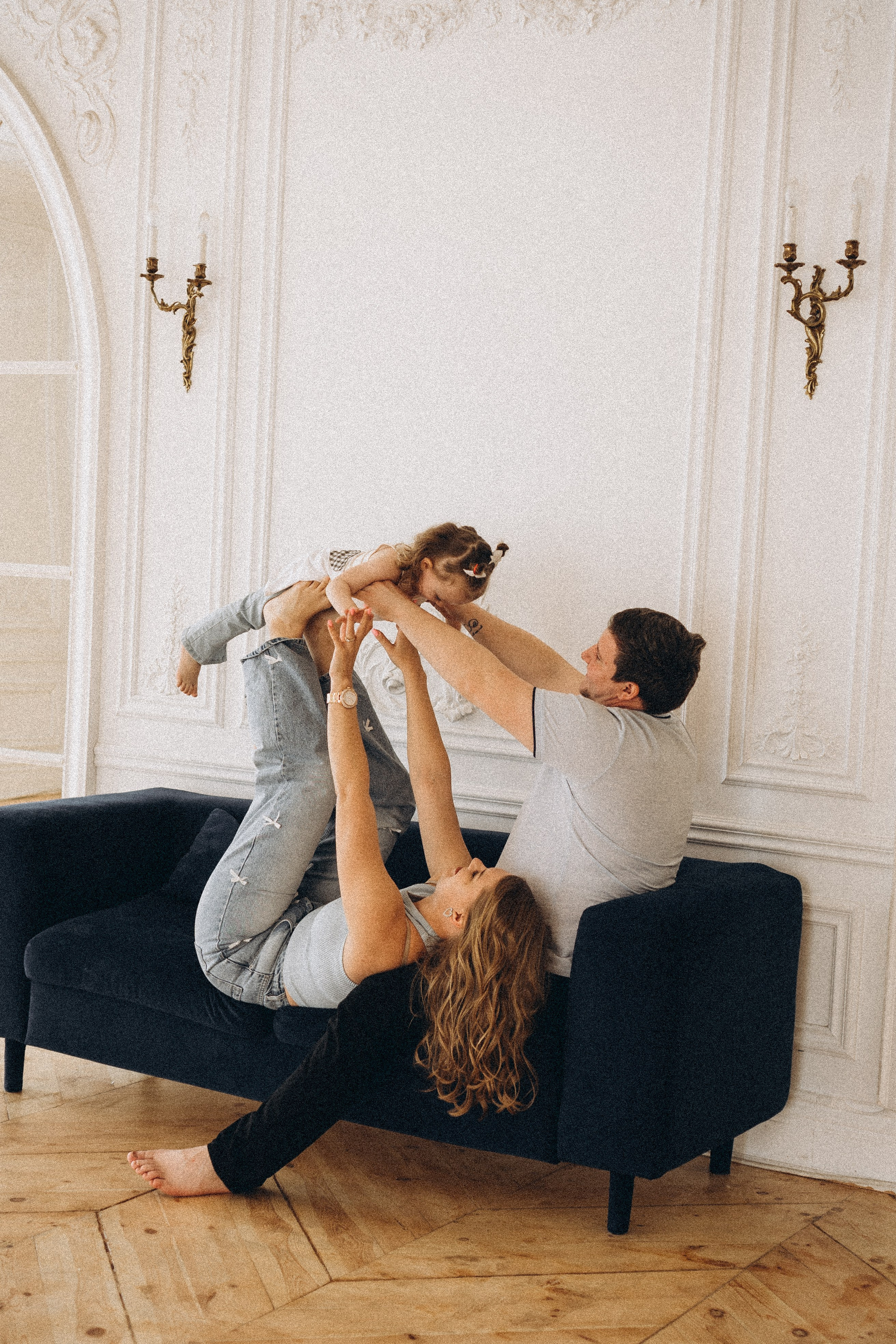 Семейная история в студии. Профессиональный фотограф, Санкт-Петербург — Виктория Богомолова