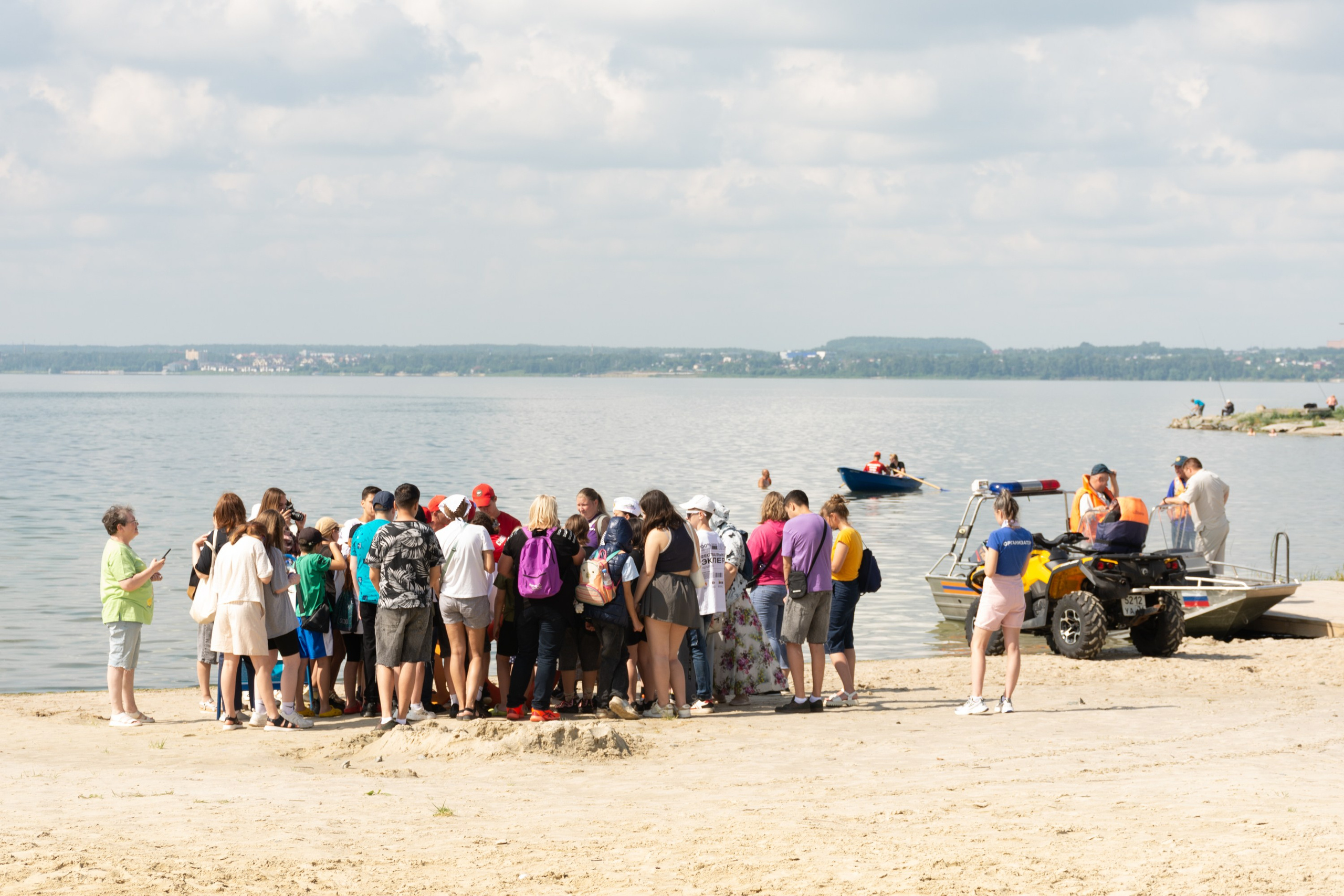 Урок по безопасности на воде (полный альбом). Фотограф Максим Буряк