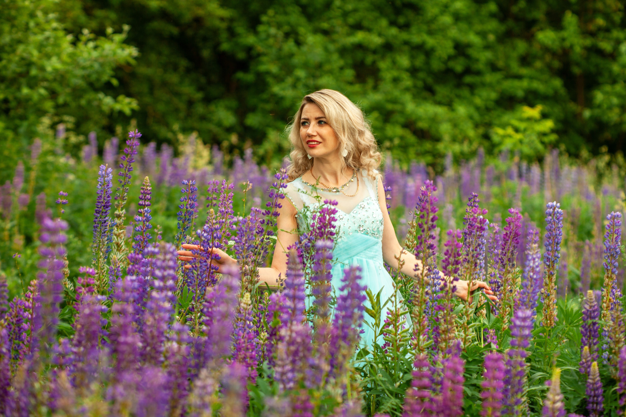 Фотосессия с люпинами. Репортажный, семейный, свадебный, портретный фотограф