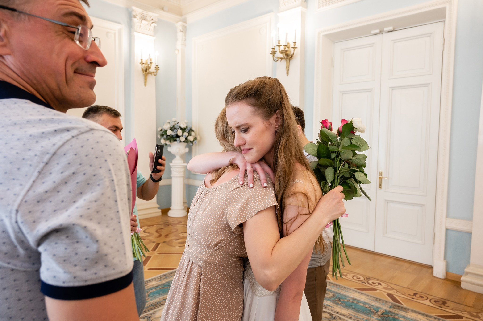 Зеркальный дворик. Свадебный и семейный фотограф из Санкт-Петербурга Климов Анатолий