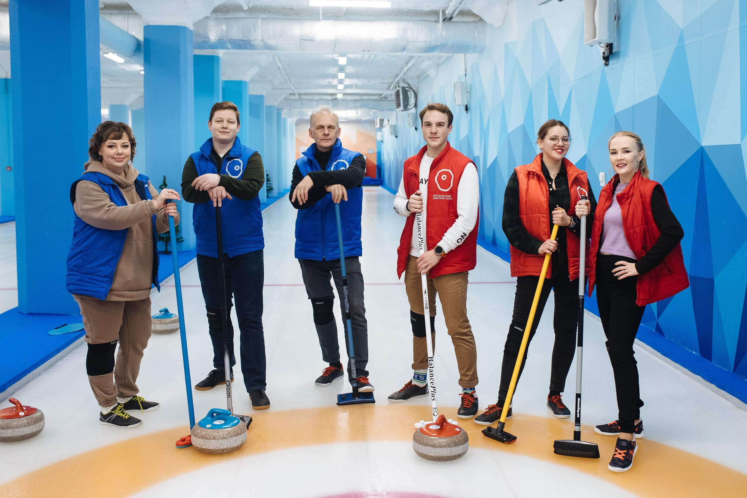 Корпоратив в кёрлинге. Свадебный и семейный фотограф Екатерина Иванова