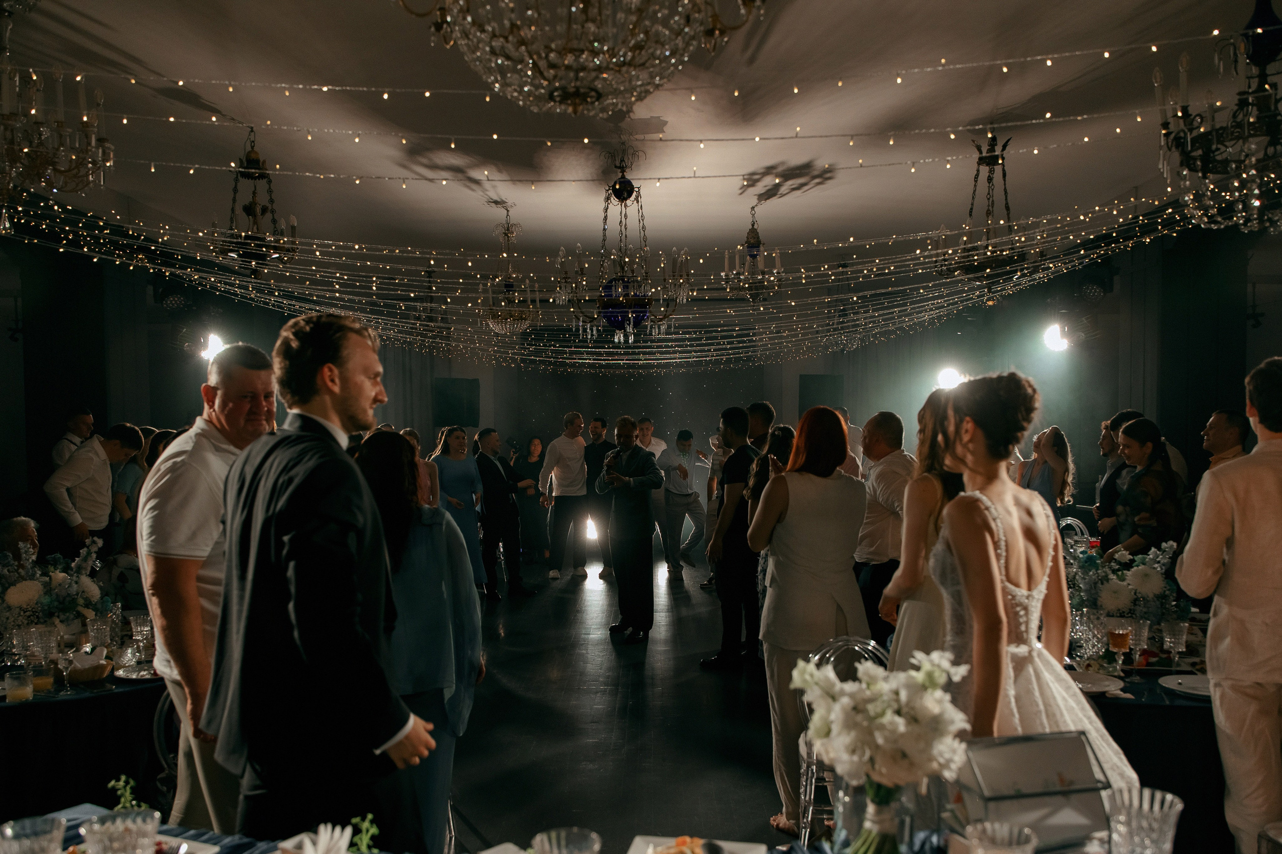 Свадебный ужин в ресторане АРХИТЕКТОР. Свадебный фотограф Москва