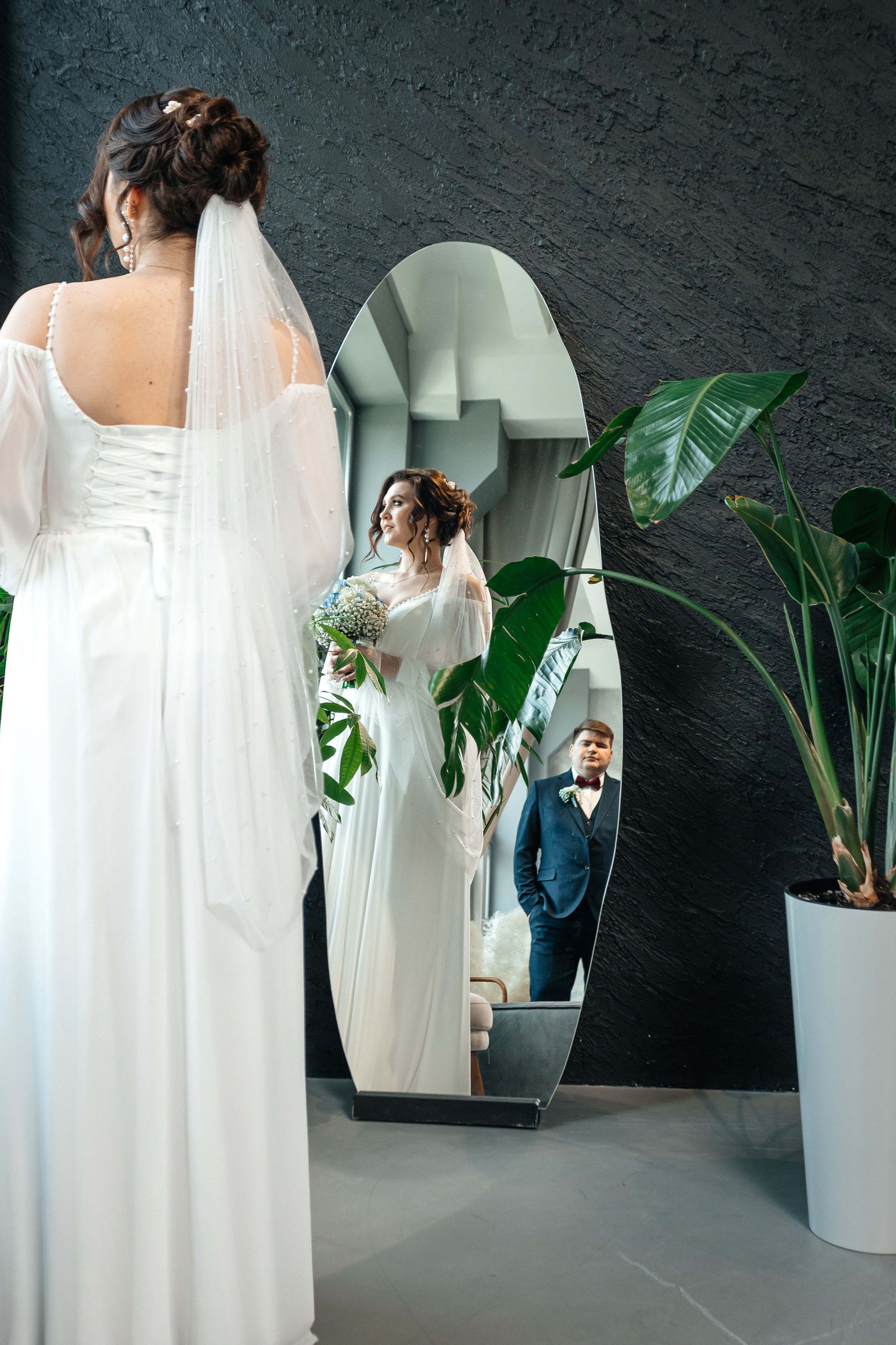 Свадебная фотосъёмка в фотостудии Михаила и Елизаветы. Александр Оношкин. Свадебный фотограф в Екатеринбурге