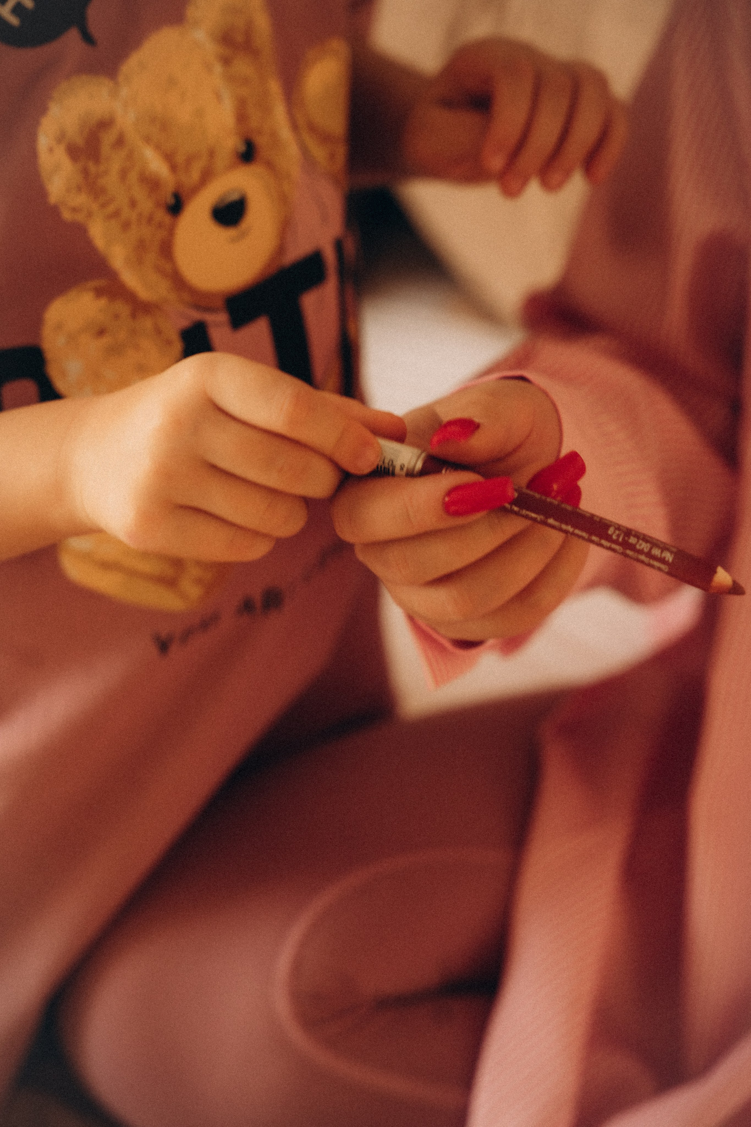 Маша с дочкой Машей (домашняя съемка). Аплас Анастасия