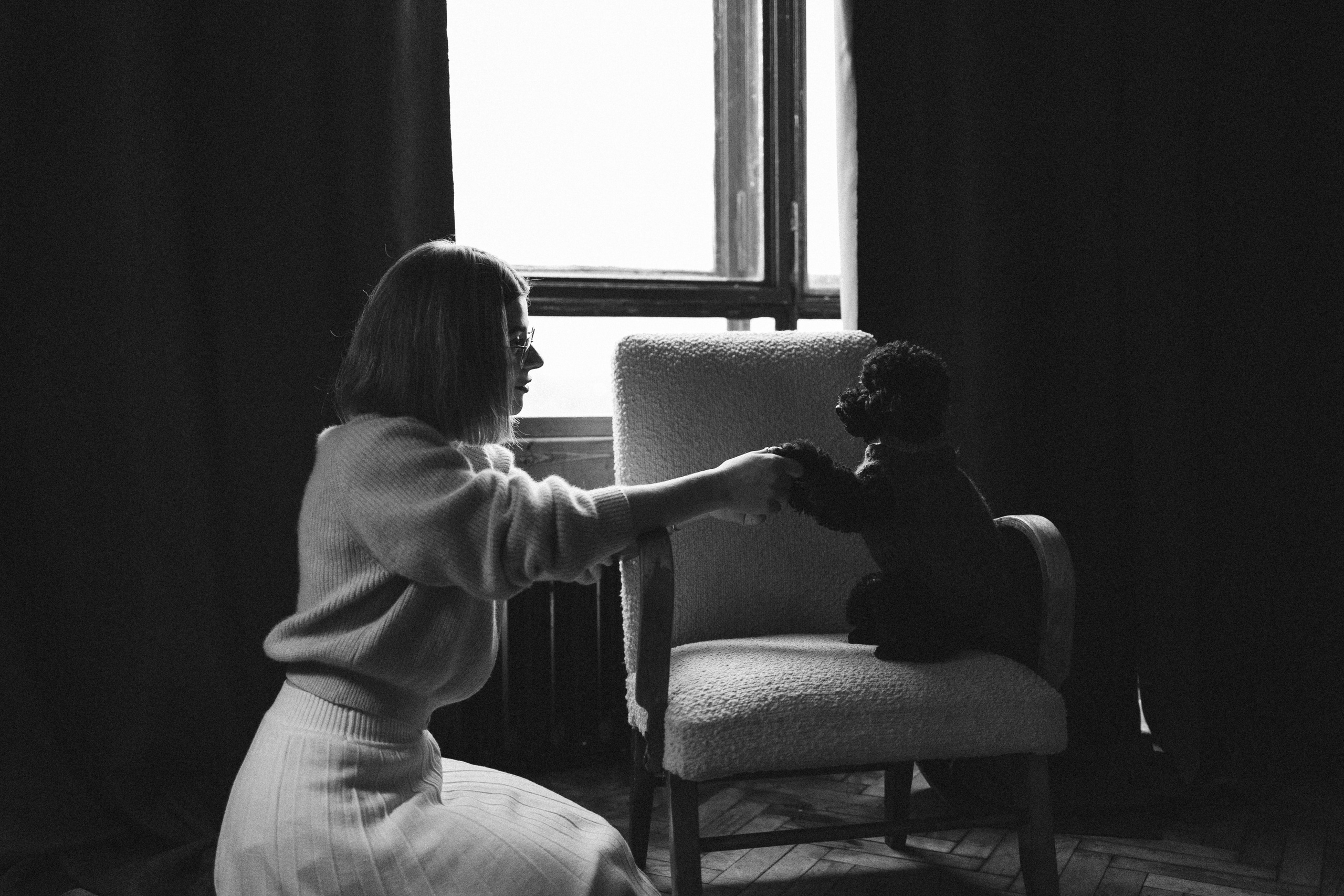 Полина и Мия. Фотораф — анималист Мария Шистка