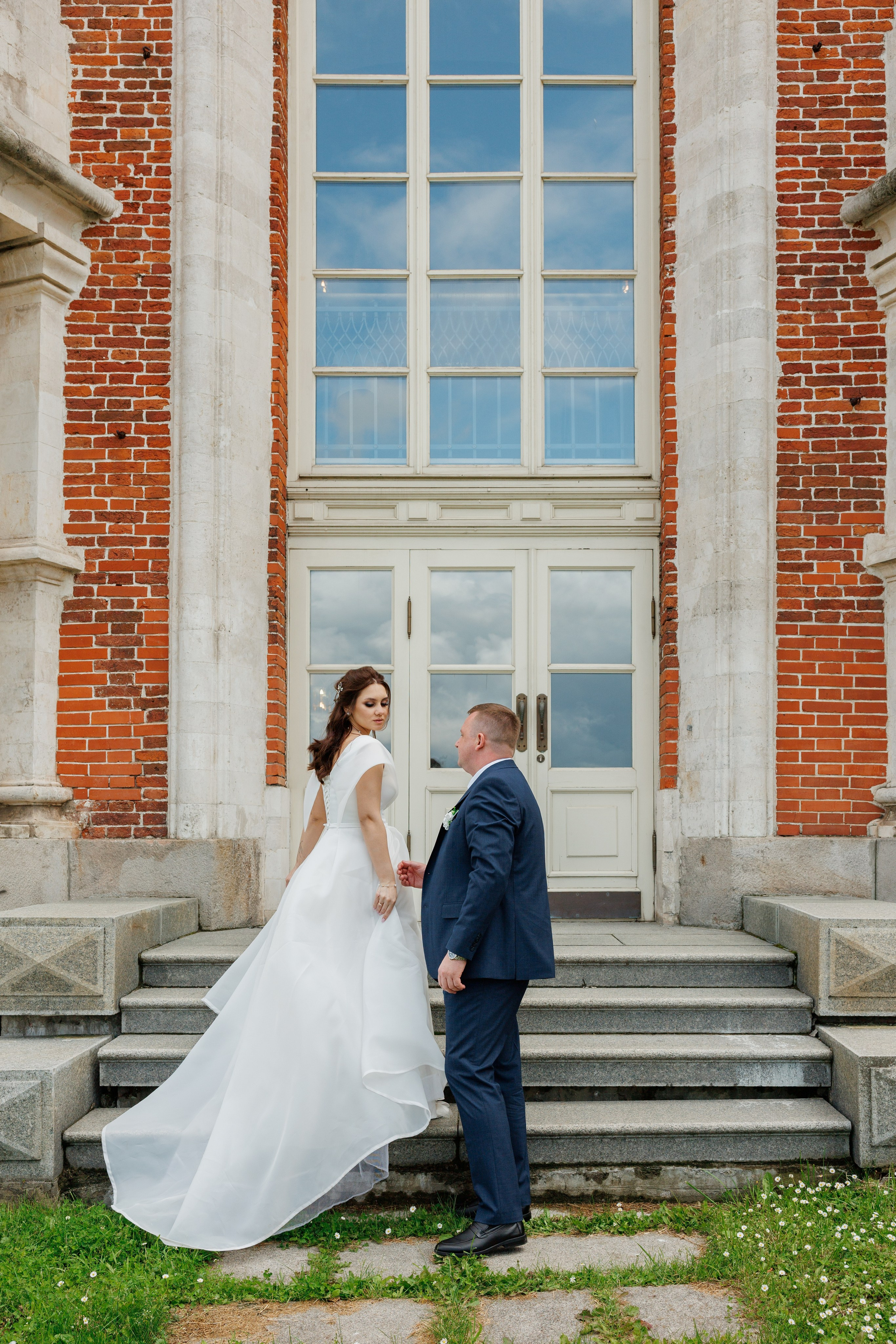 Свадебная фотосессия в Царицыно. Свадебная съёмка в Москве