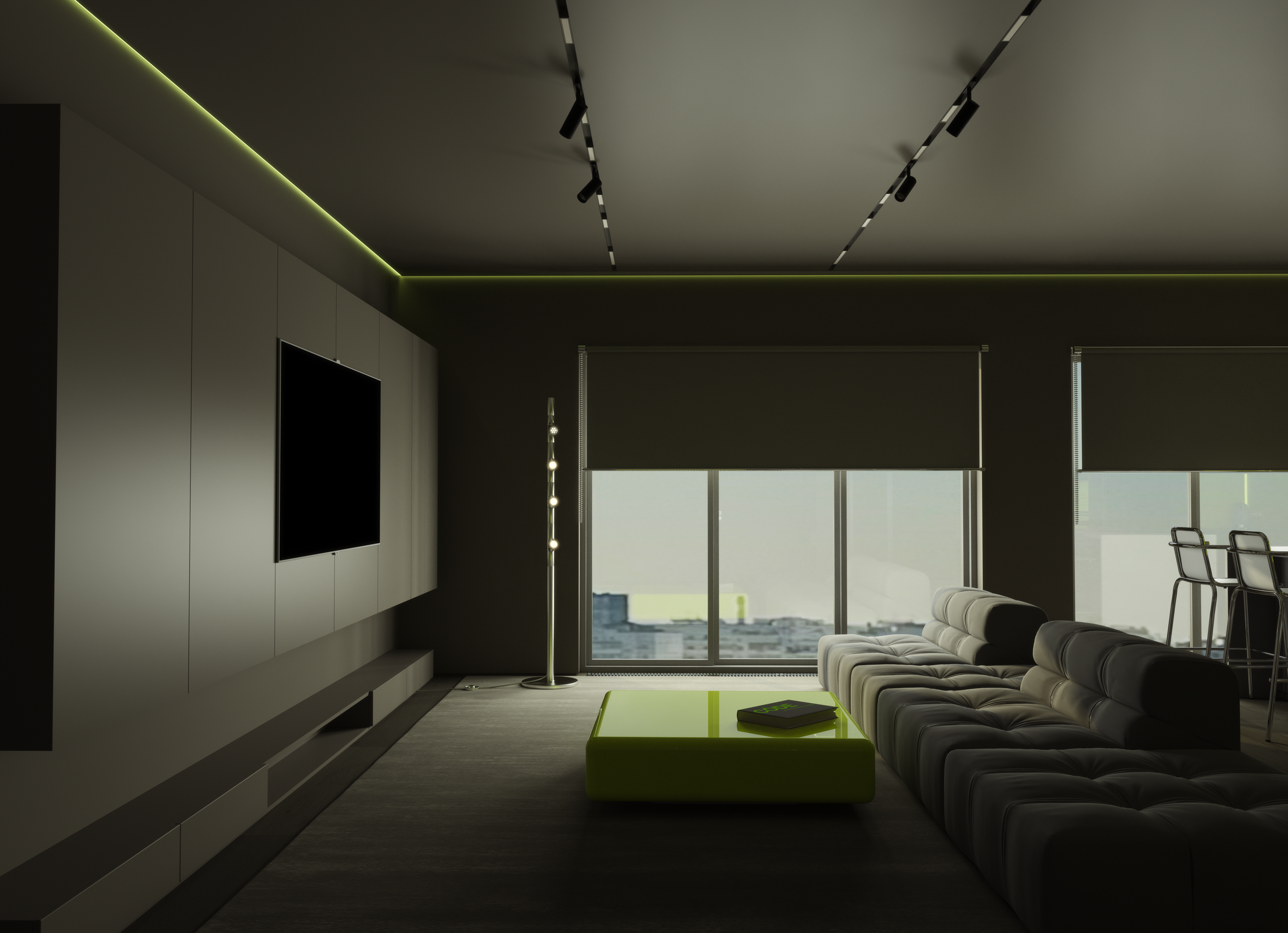 Г. Москва ЖК Sky View 3 комнатная квартира 115 кв. м. Дизайнер интерьеров г. Москва Ольга Богданова