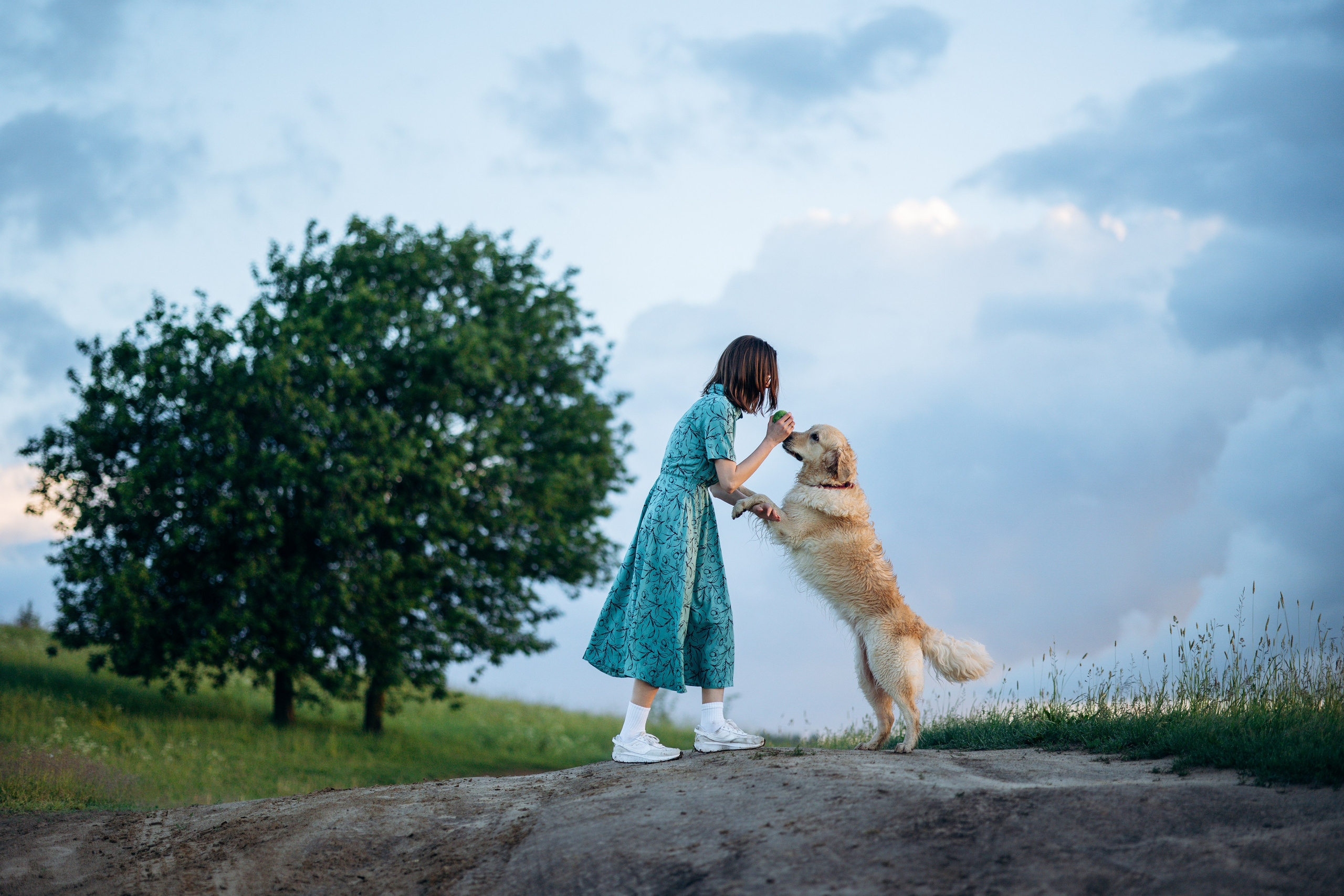 Юля и Руби. Фотограф — Анималист | Санкт-Петербург