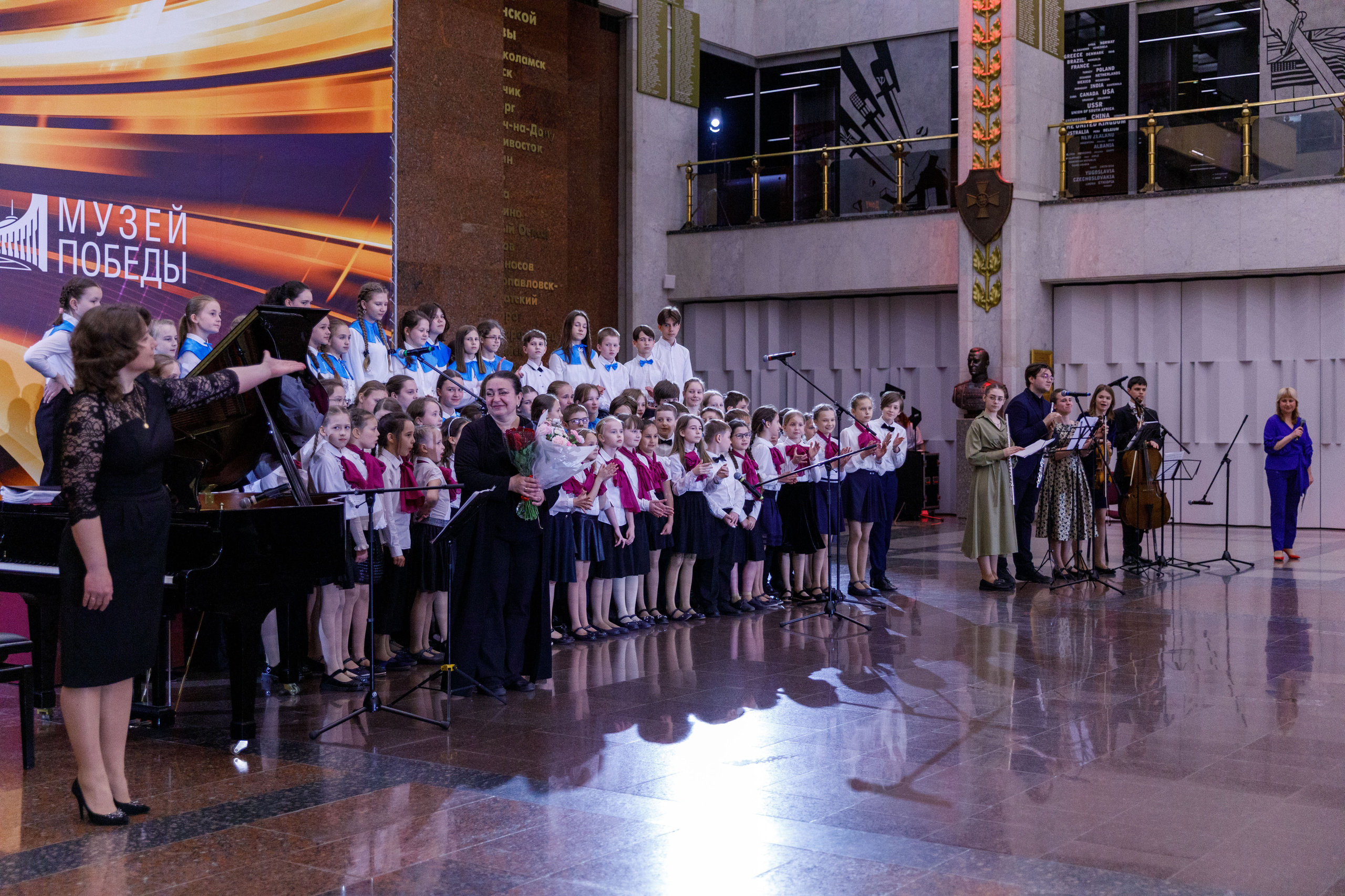 Фестиваль «Журавли Победы» ДШИ им. Бортнянского г. Москва. Фотограф в Москве Слуцкая Наталья, репортаж, портрет, контент