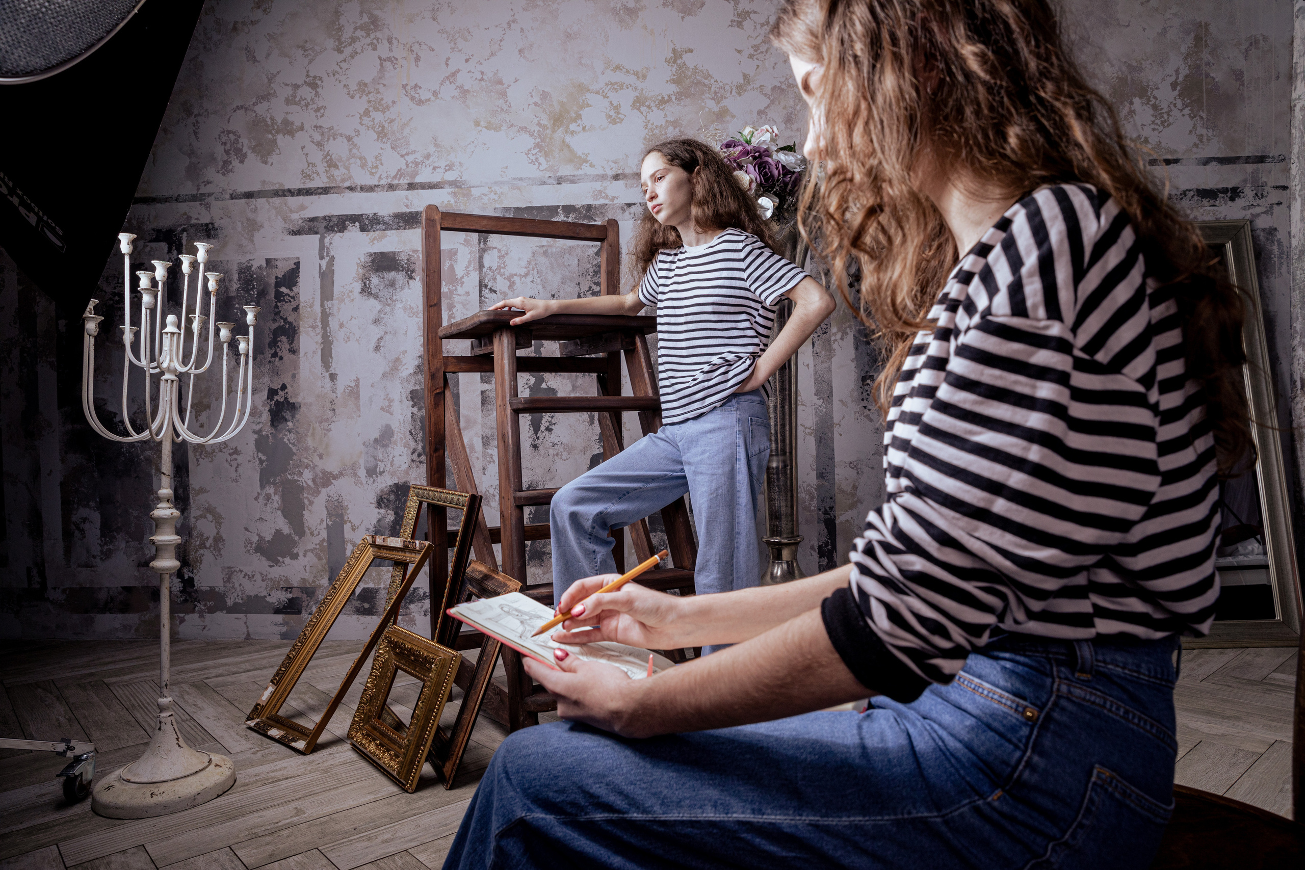 Художницы. Фотограф в Москве Слуцкая Наталья, репортаж, портрет, контент