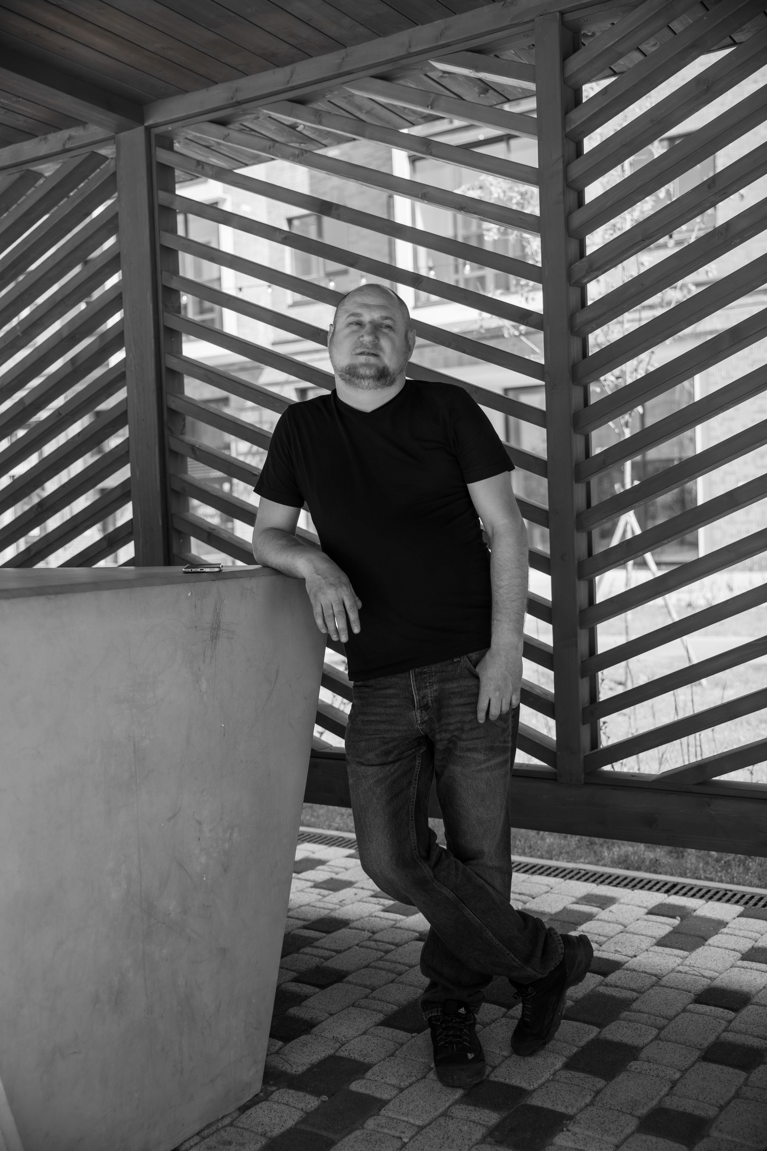 мужской портрет уличная фотосессия