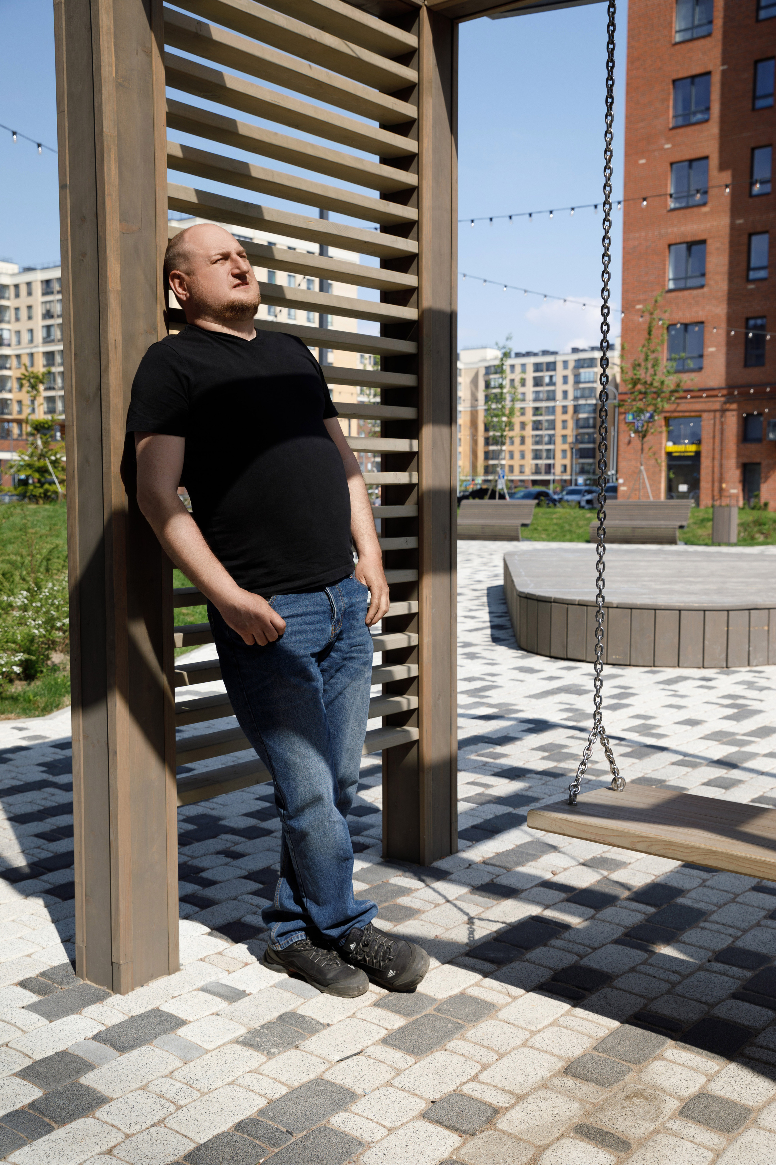 мужской портрет уличная фотосессия