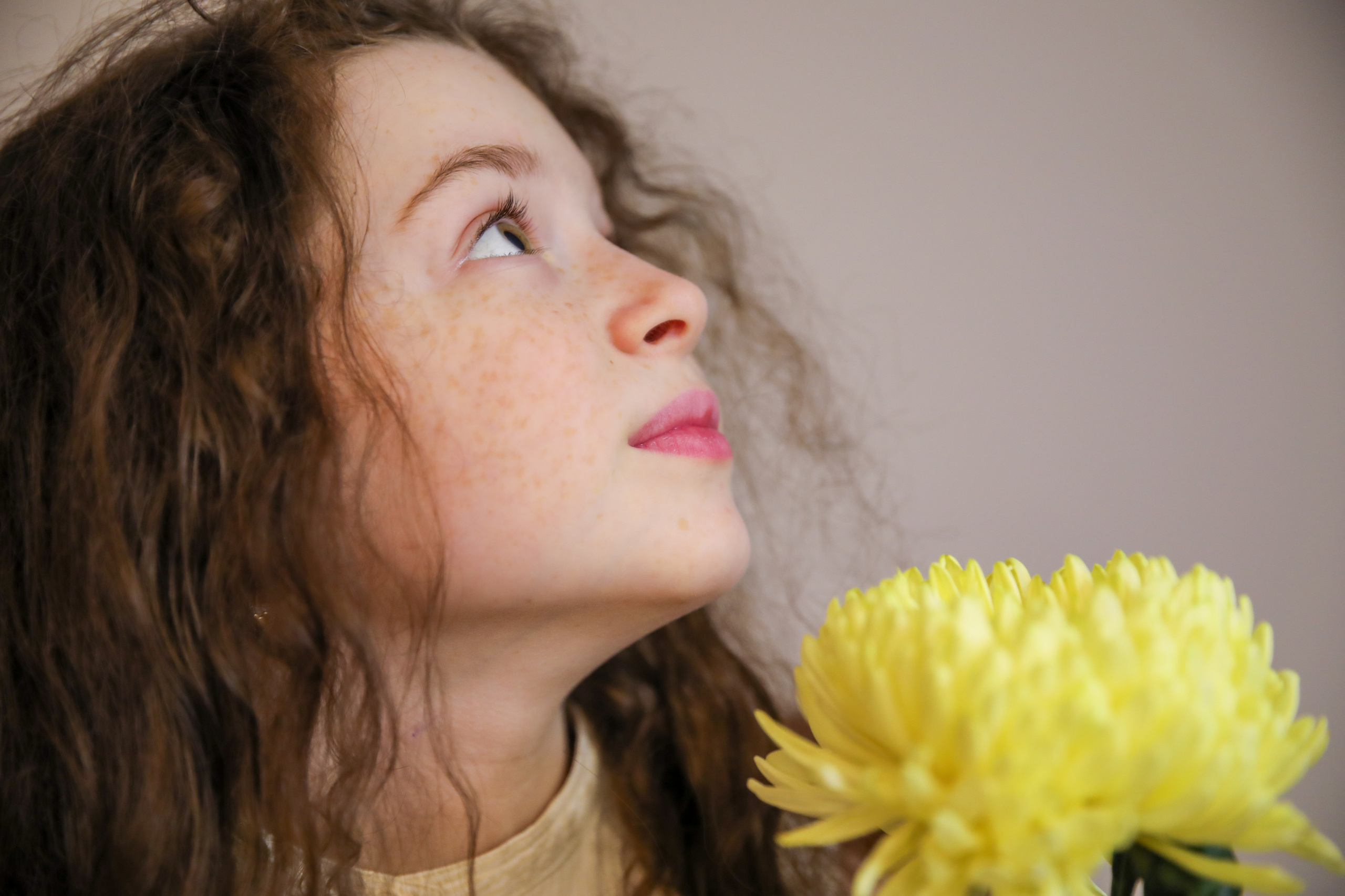 романтический детский портрет