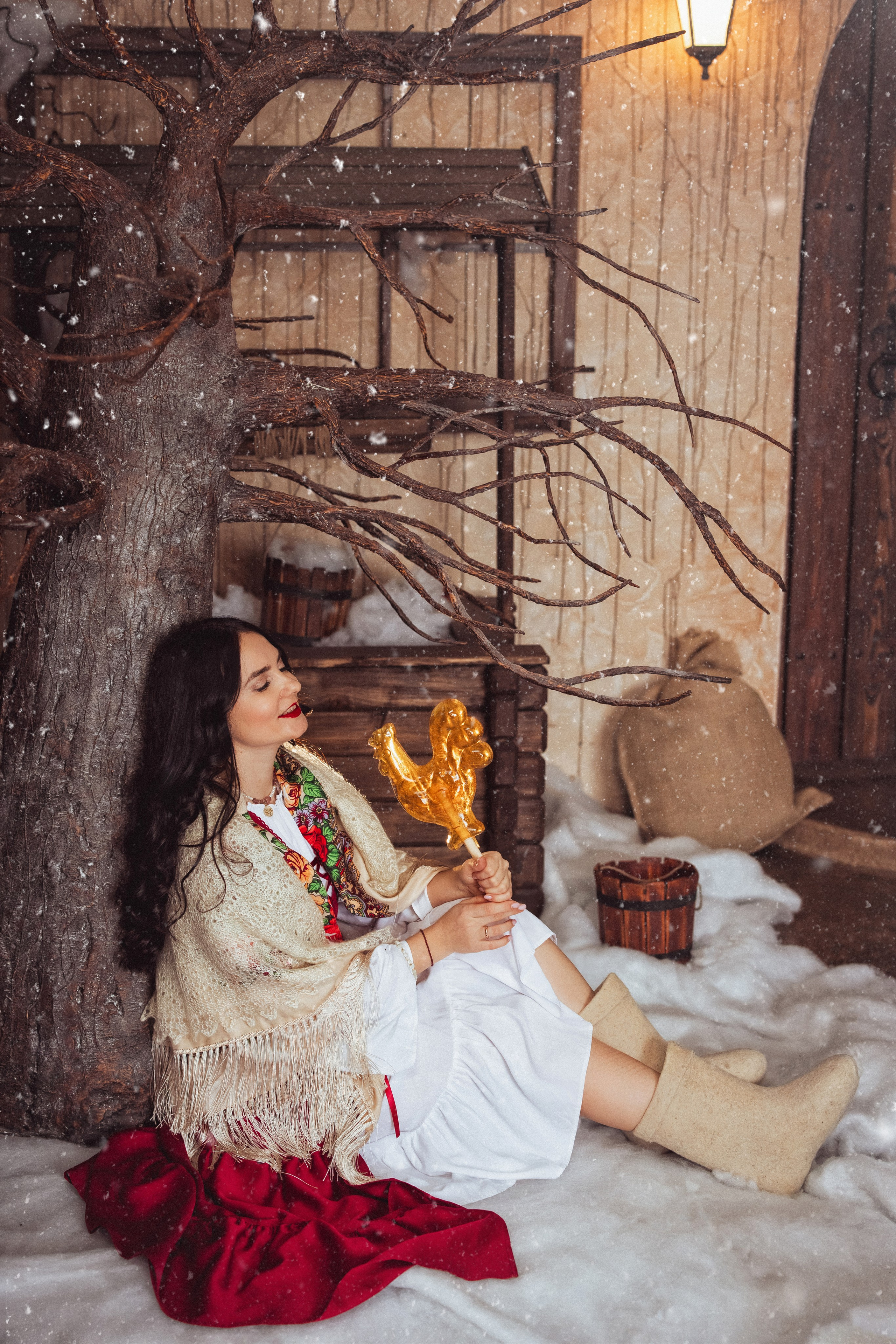 Фотосессия в русском стиле. Фотопроект"Масленица» в фотостудии Эль, город Краснодар. Семейный и детский фотограф в Краснодаре Анна Трашкова