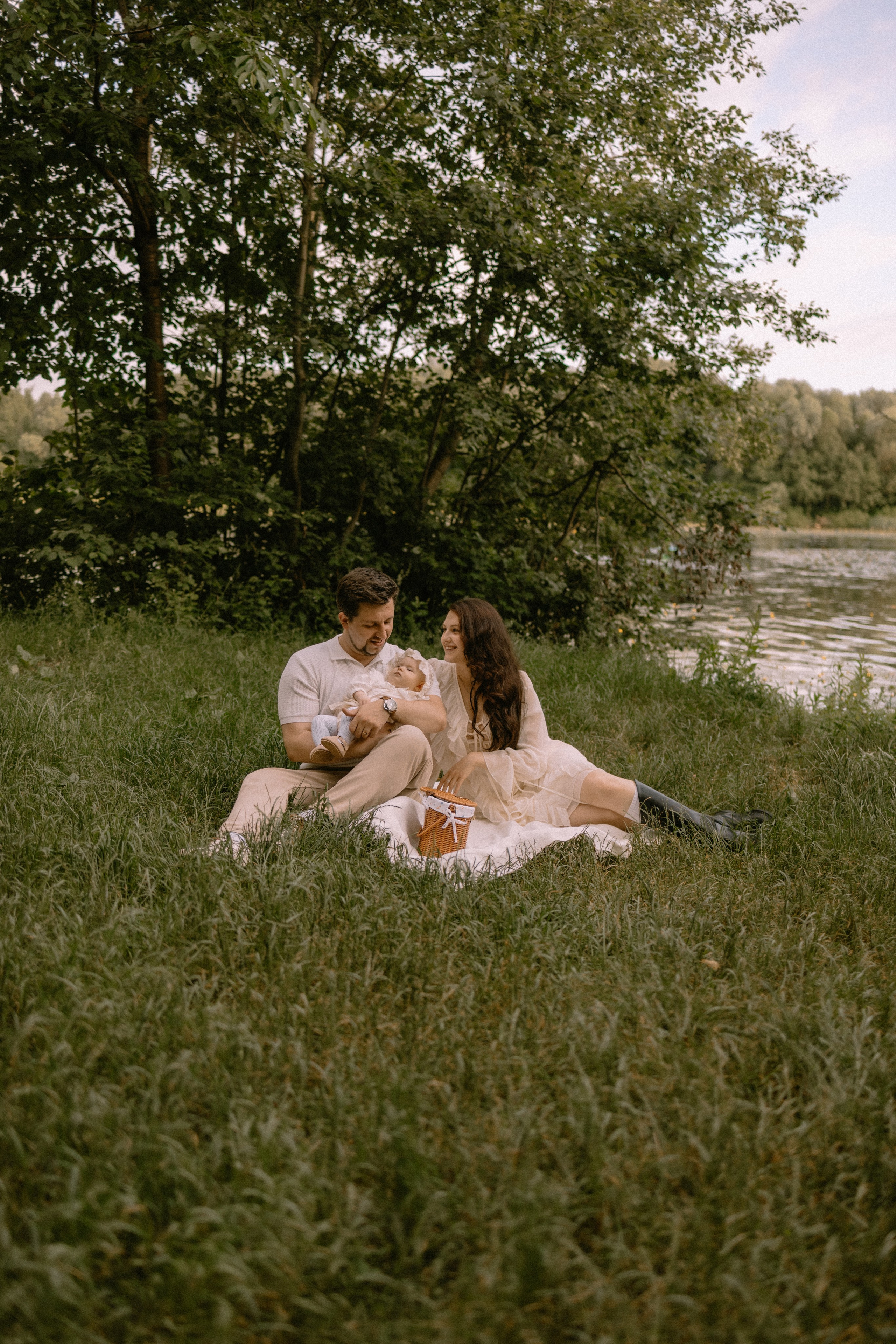 Лес в закатных лучах. Фотограф Анастасия Бобылева, Москва и Московская область