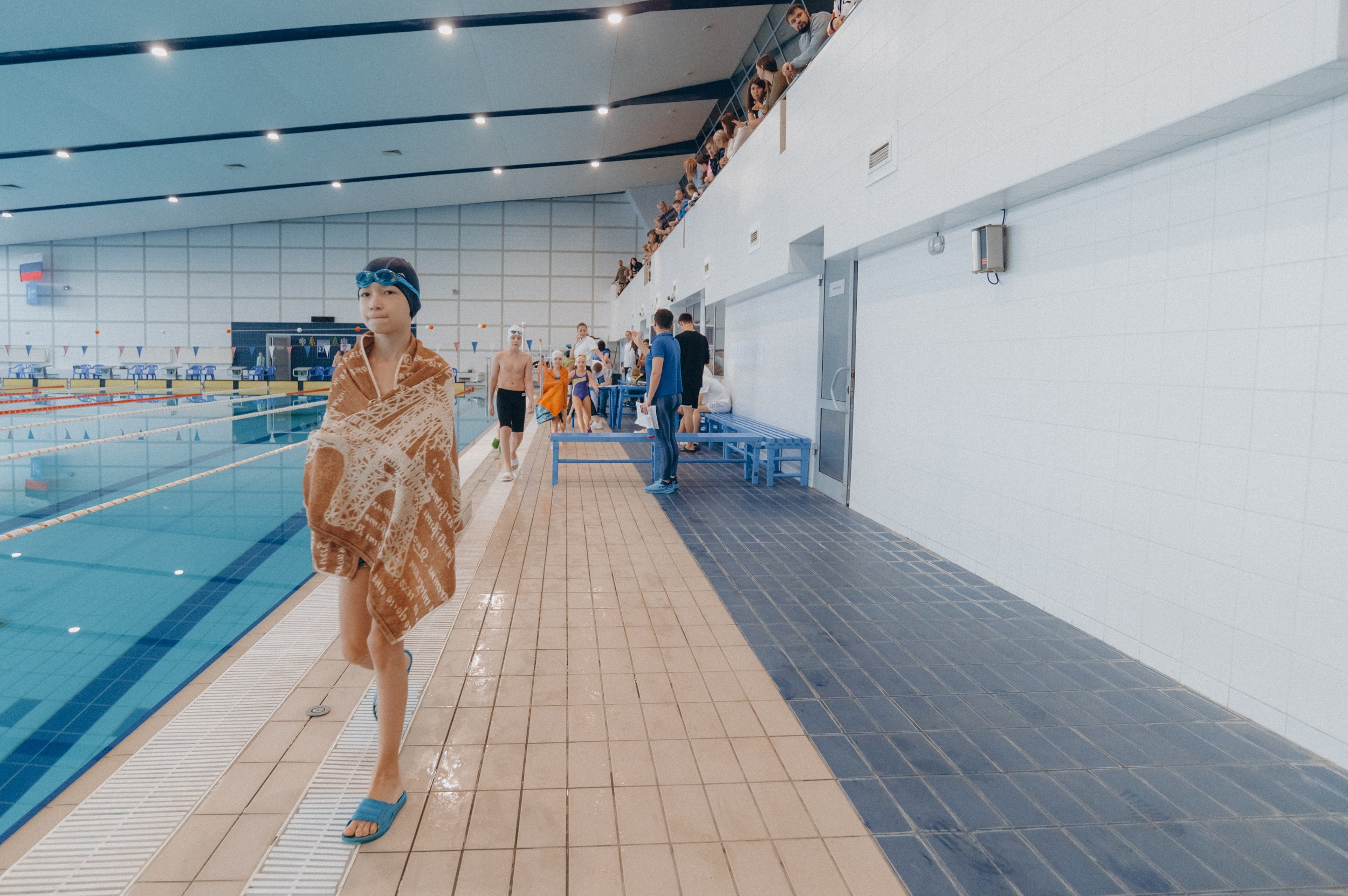 «Новогодние заплывы» в СОЦ «Зодчий». Фотограф Дмитрий Пименов