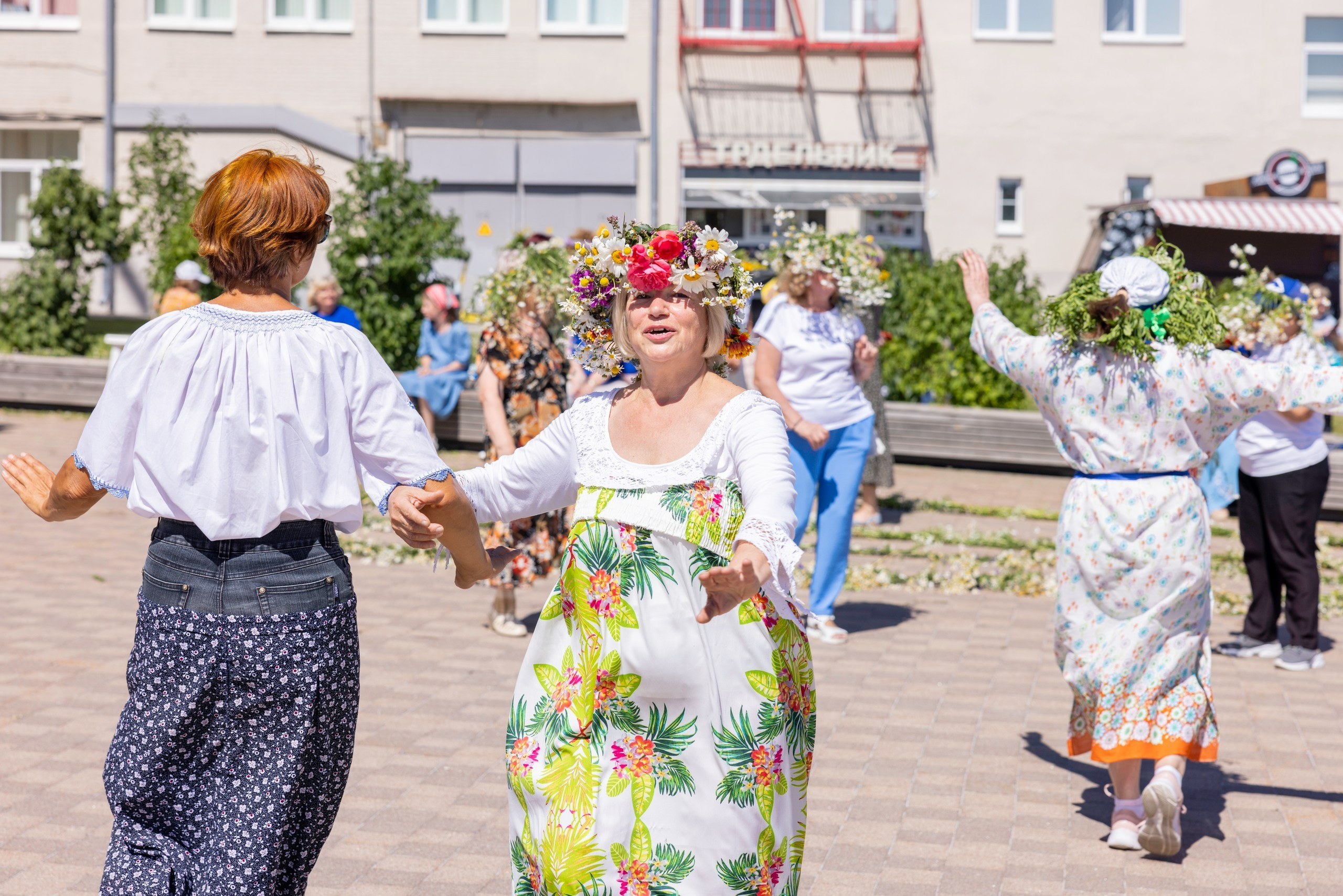 Фестиваль «Ромашковый хоровод». Северная ходьба. Фотограф в Туле Крупский АнДРей. Фотостудия «КАДР71» в Туле