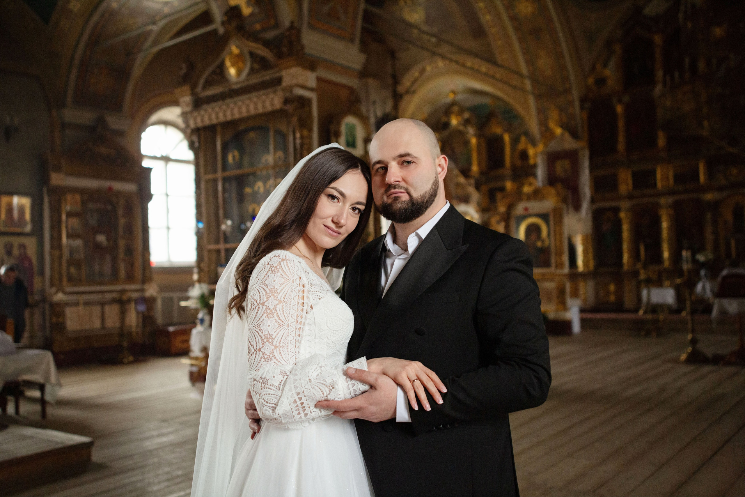 Венчание Дмитрий и Елена Воскресенский храм. Семейный и детский фотограф Анна Петракова