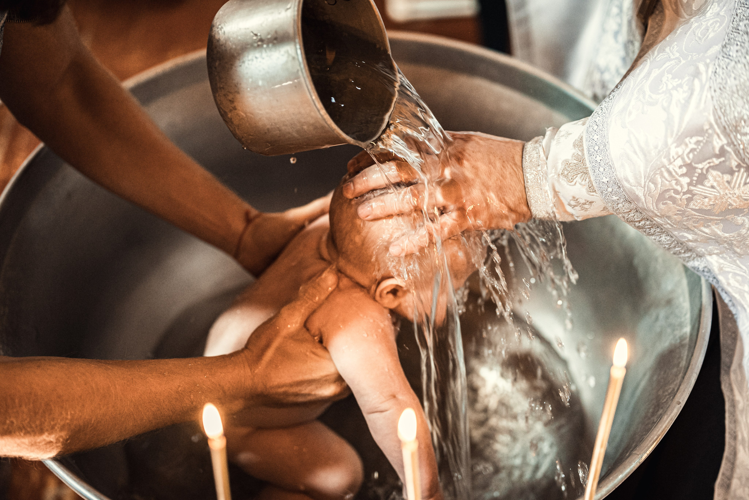 Крещение Павла. Семейный и детский фотограф Москва
