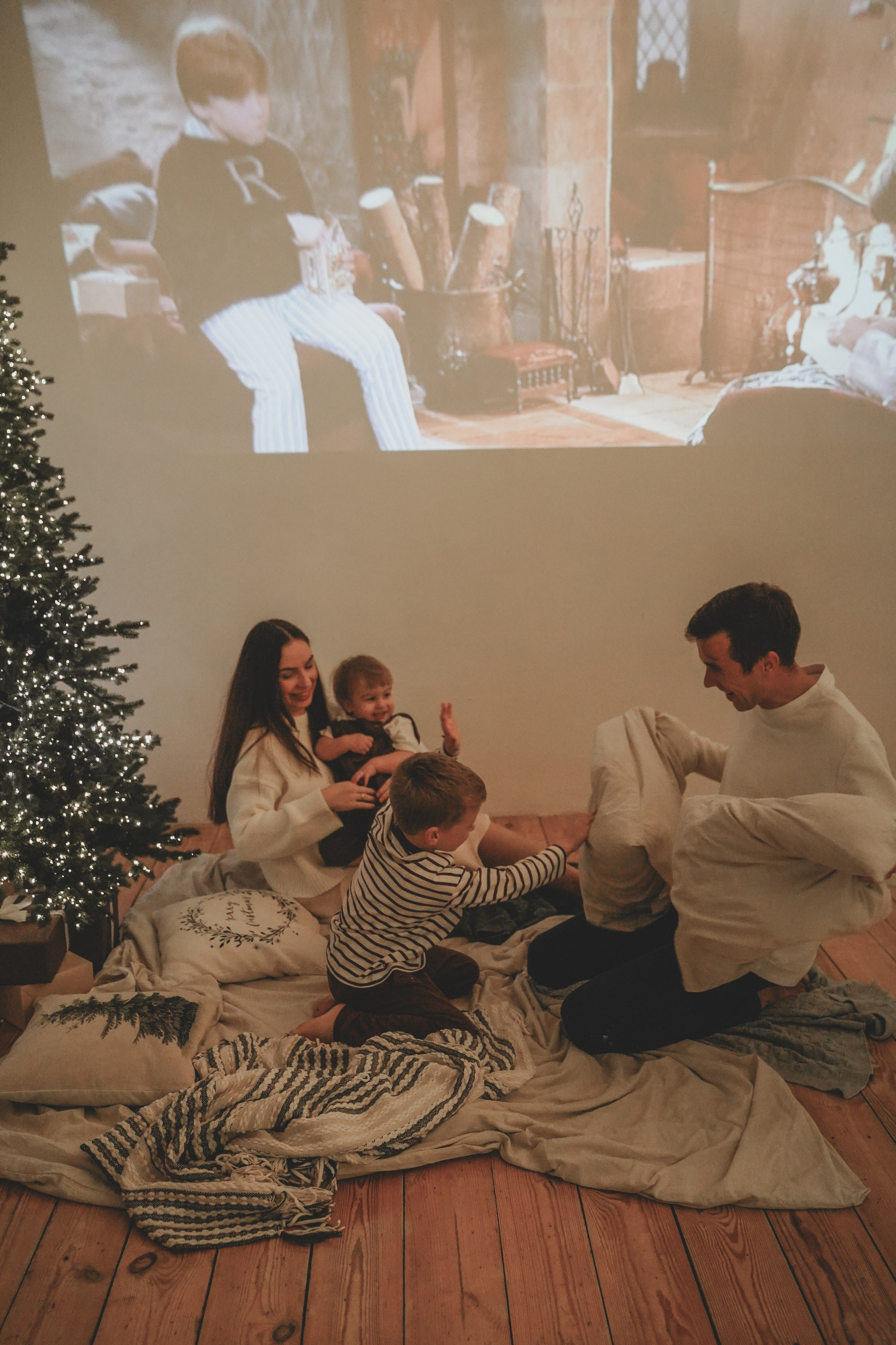 Новогодняя ночная фотосессия. Семейный и женский фотограф в Краснодаре Анастасия Приймак