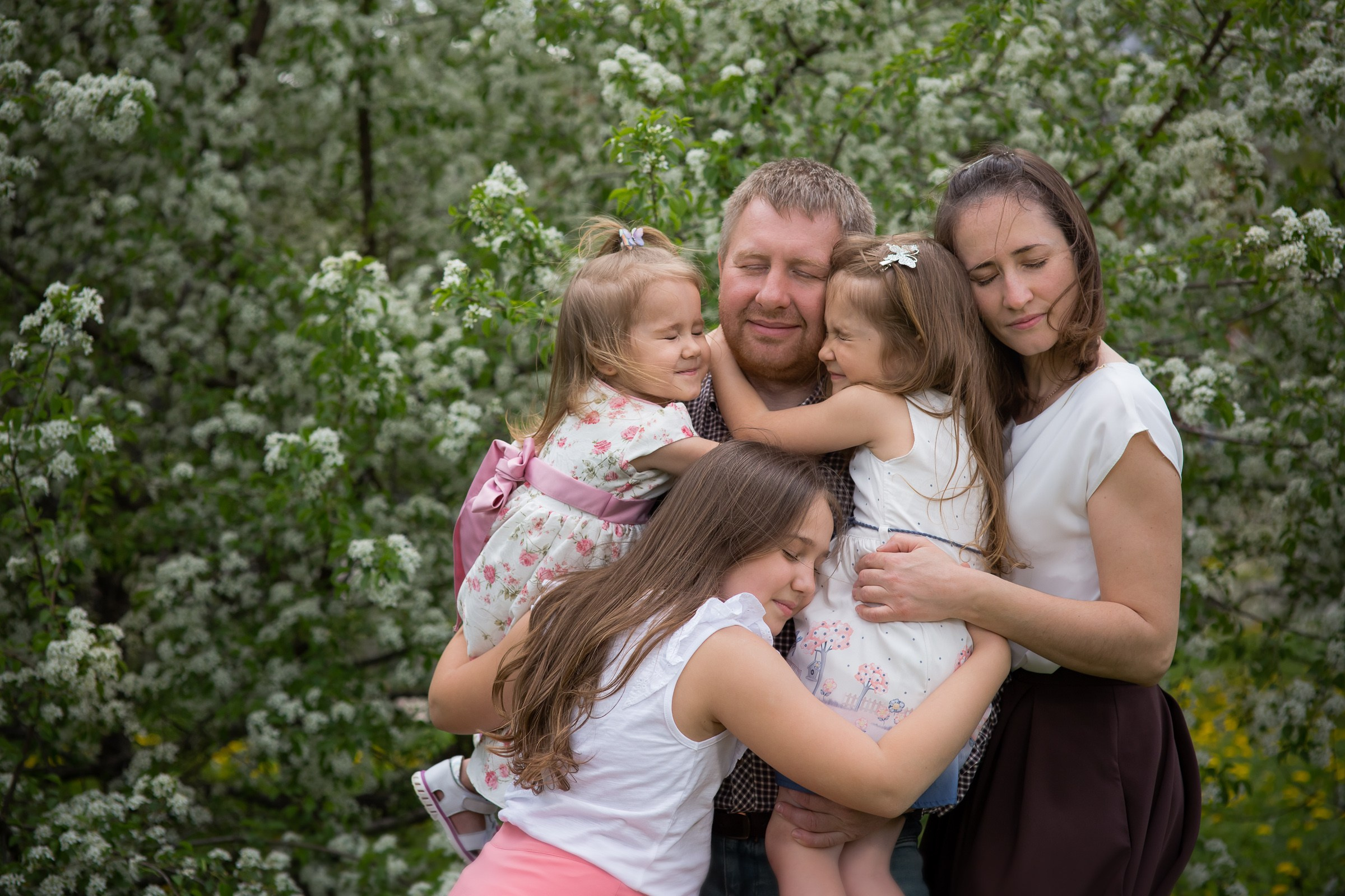 Цветущие сады. Свадебная фотосъёмка в Москве, Туле