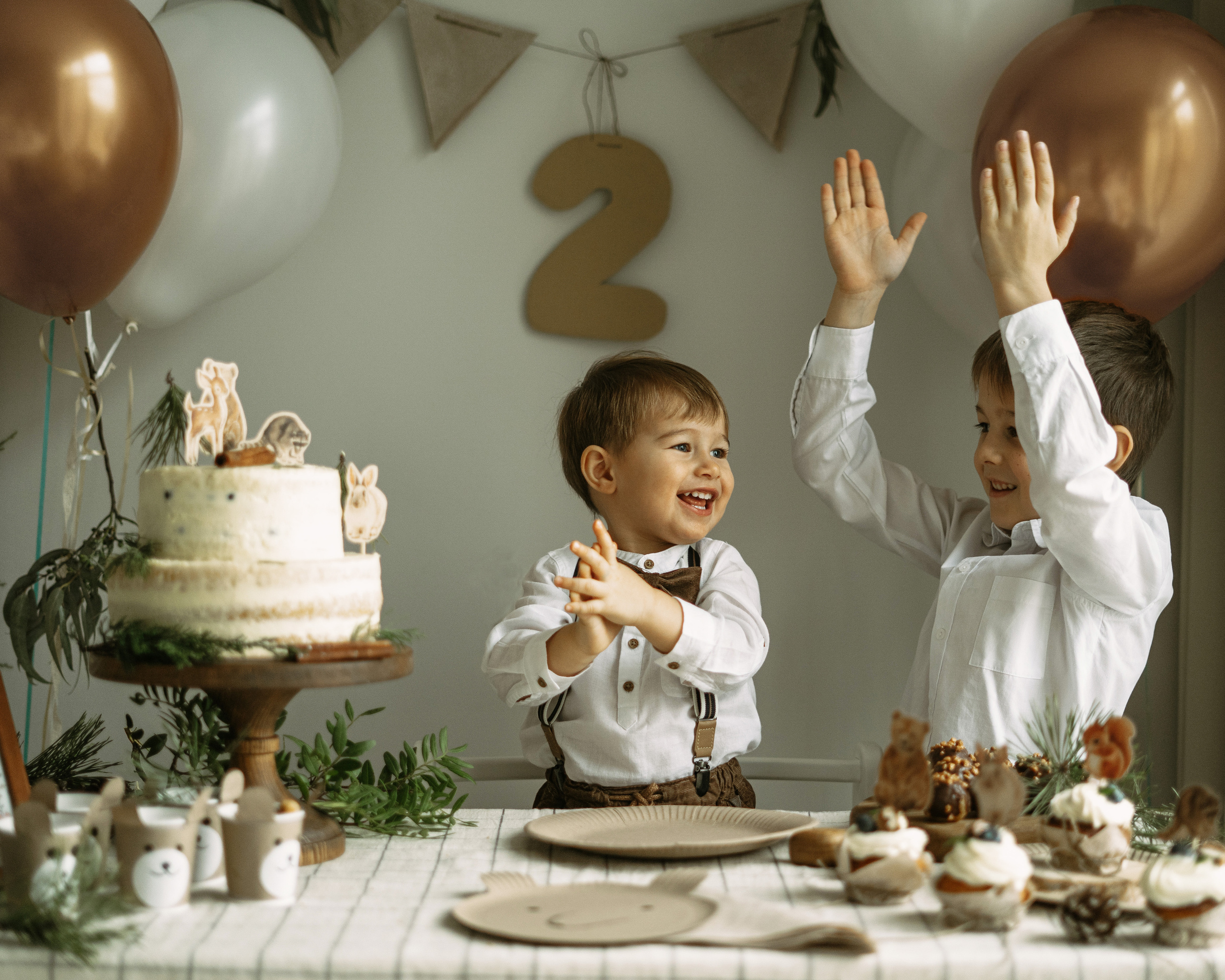 Woodland Party или 2 годика Александру. Творческий фотограф взрослых и детей в Москве Анна Блифернец