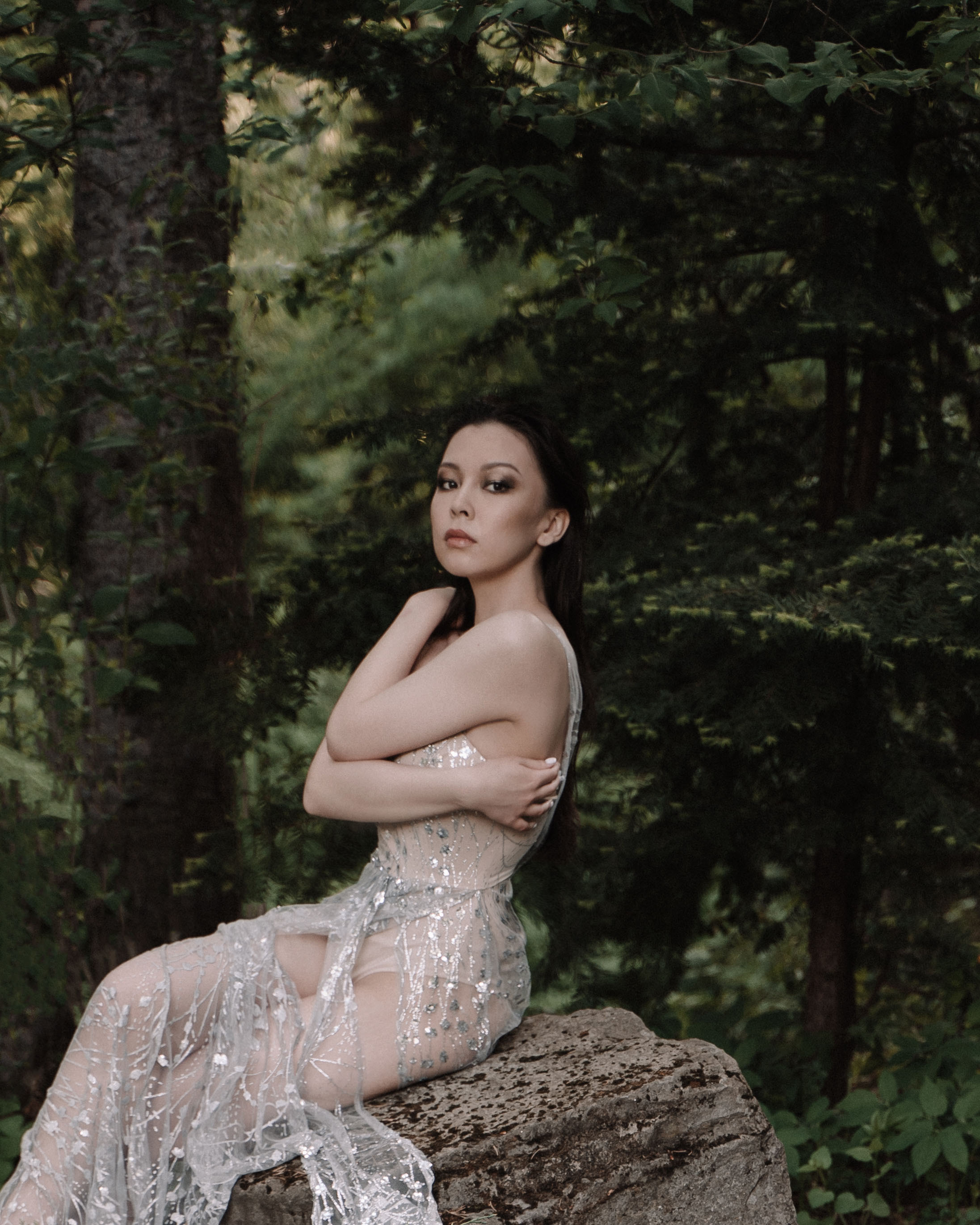 Катя. Японский сад. Творческий фотограф взрослых и детей в Москве Анна Блифернец