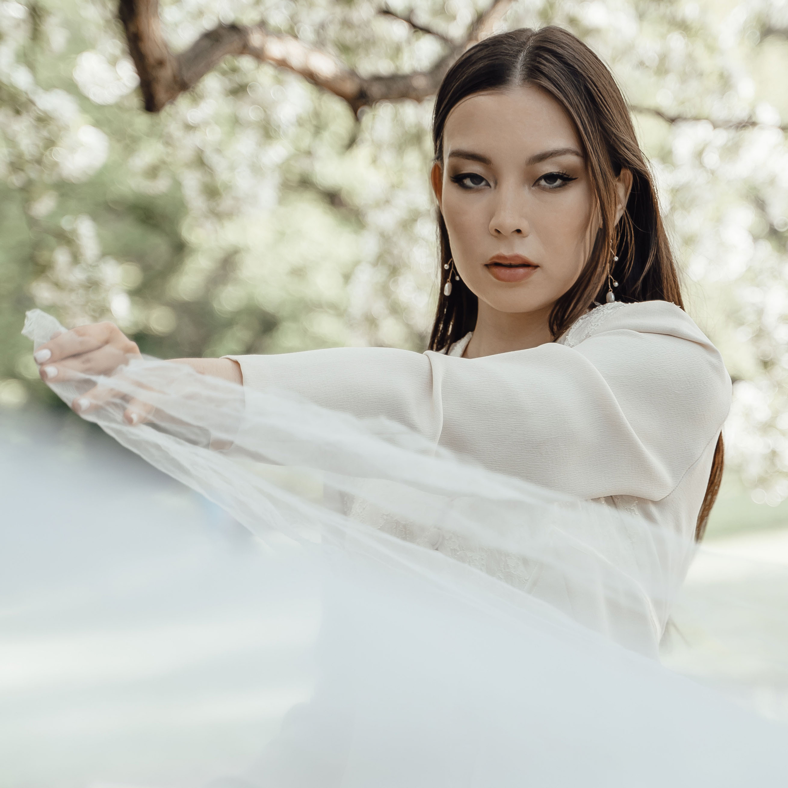 Катя. Японский сад. Творческий фотограф взрослых и детей в Москве Анна Блифернец