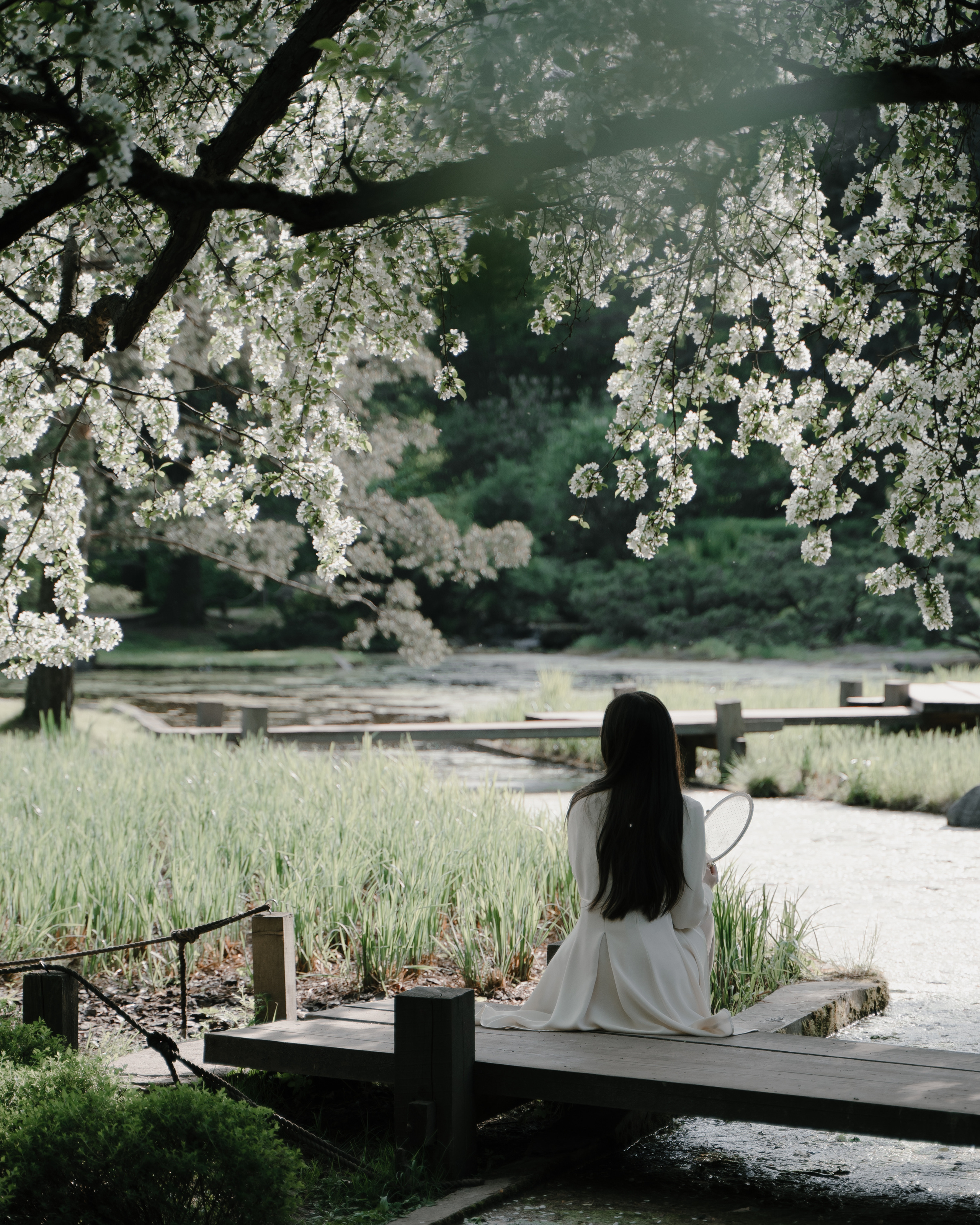 Катя. Японский сад. Творческий фотограф взрослых и детей в Москве Анна Блифернец