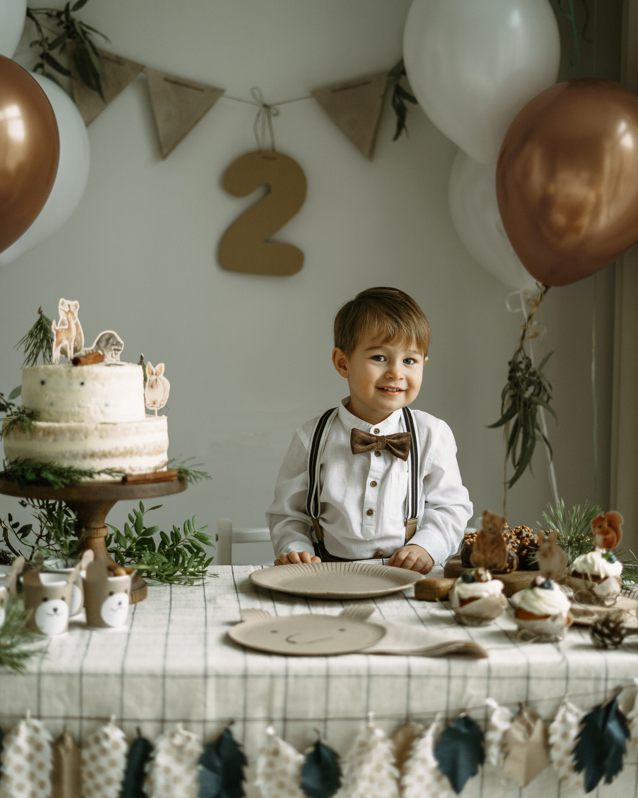 Woodland Party или 2 годика Александру. Творческий фотограф взрослых и детей в Москве Анна Блифернец