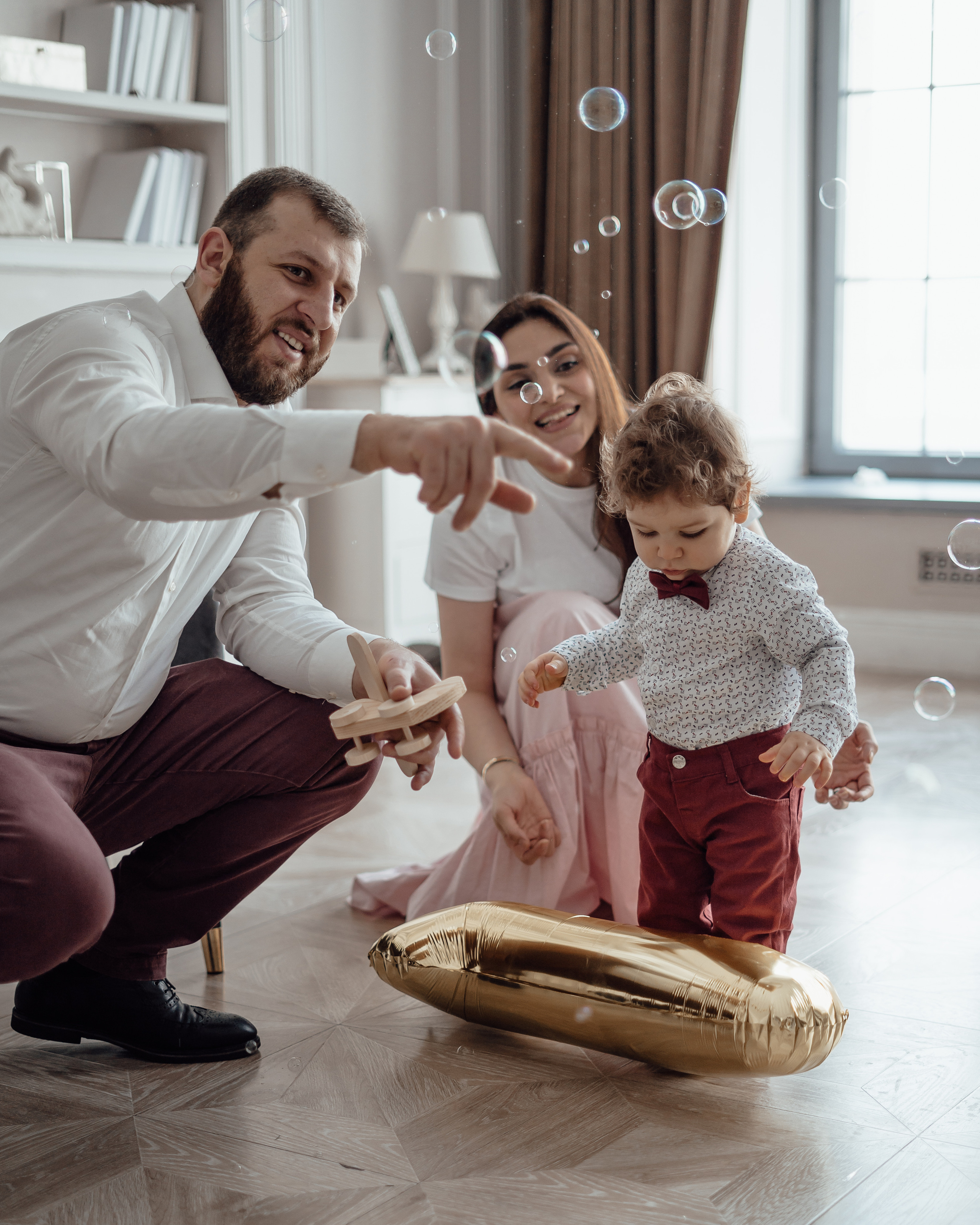 Роберт. 1 годик. Творческий фотограф взрослых и детей в Москве Анна Блифернец