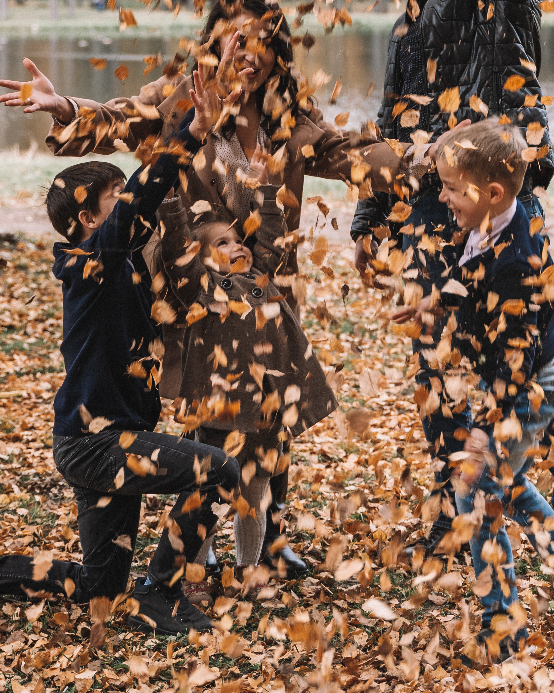 Осенняя прогулка. Творческий фотограф взрослых и детей в Москве Анна Блифернец