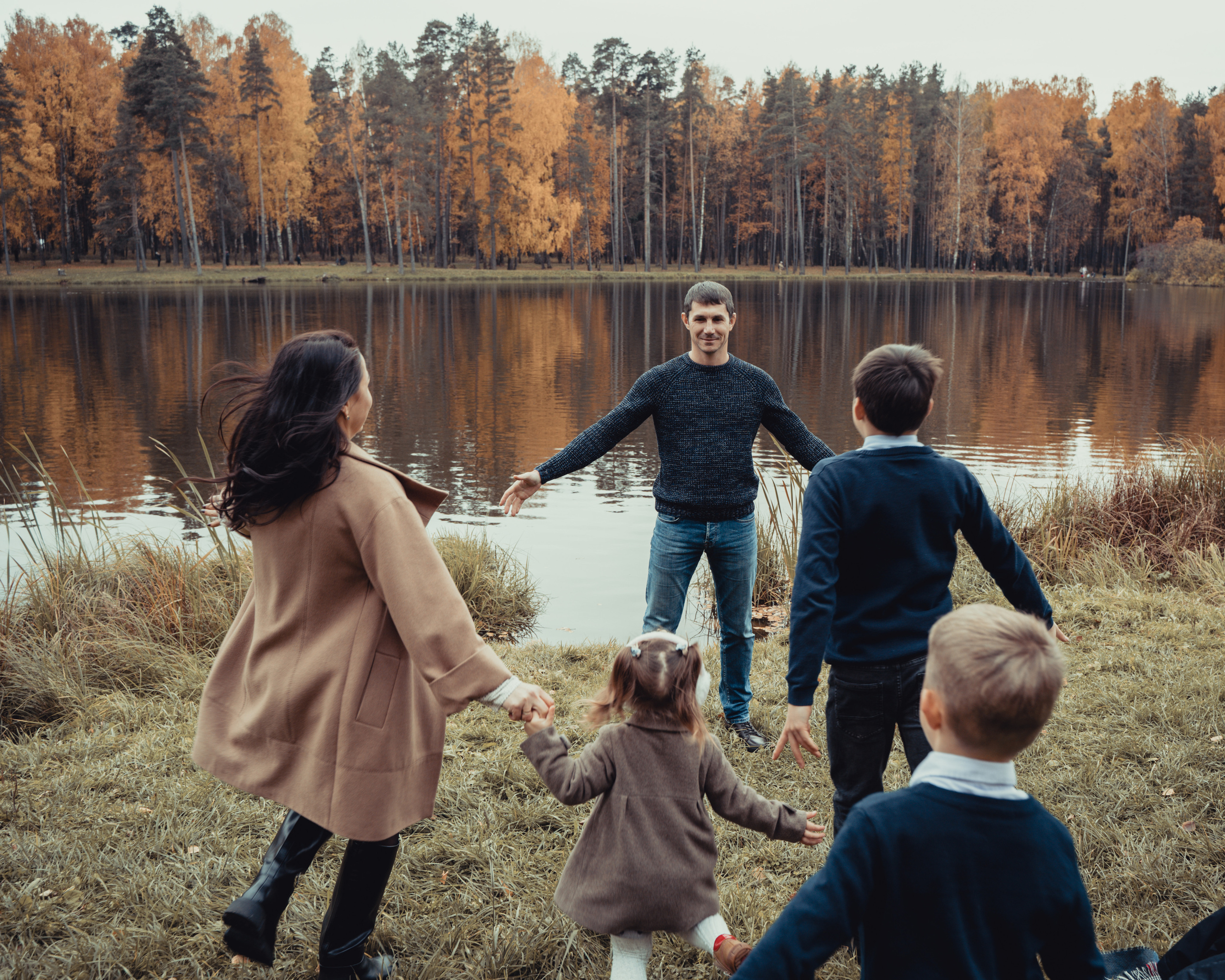 Осенняя прогулка. Творческий фотограф взрослых и детей в Москве Анна Блифернец