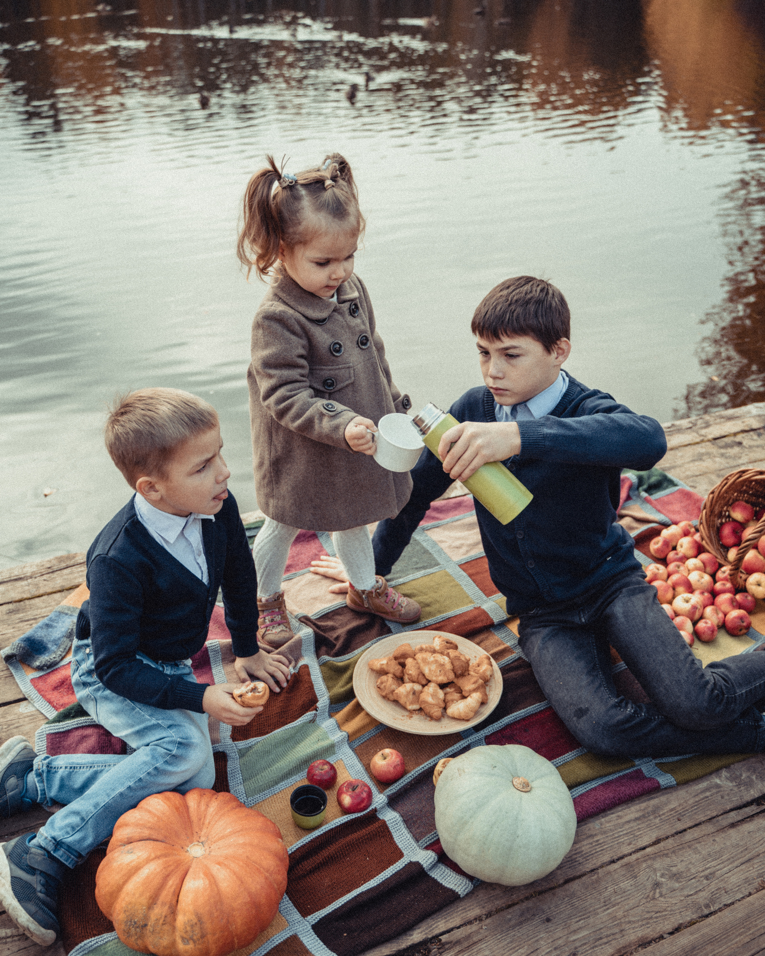 Осенняя прогулка. Творческий фотограф взрослых и детей в Москве Анна Блифернец