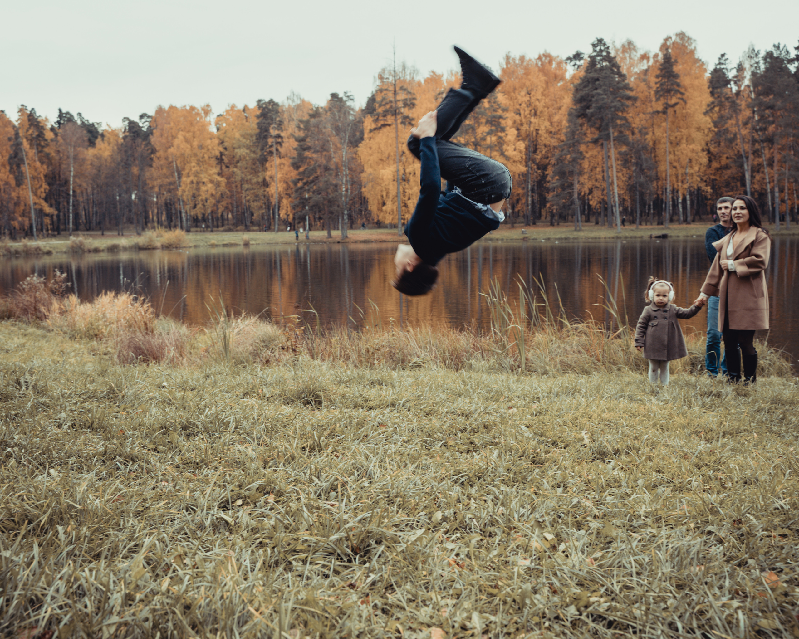 Осенняя прогулка. Творческий фотограф взрослых и детей в Москве Анна Блифернец