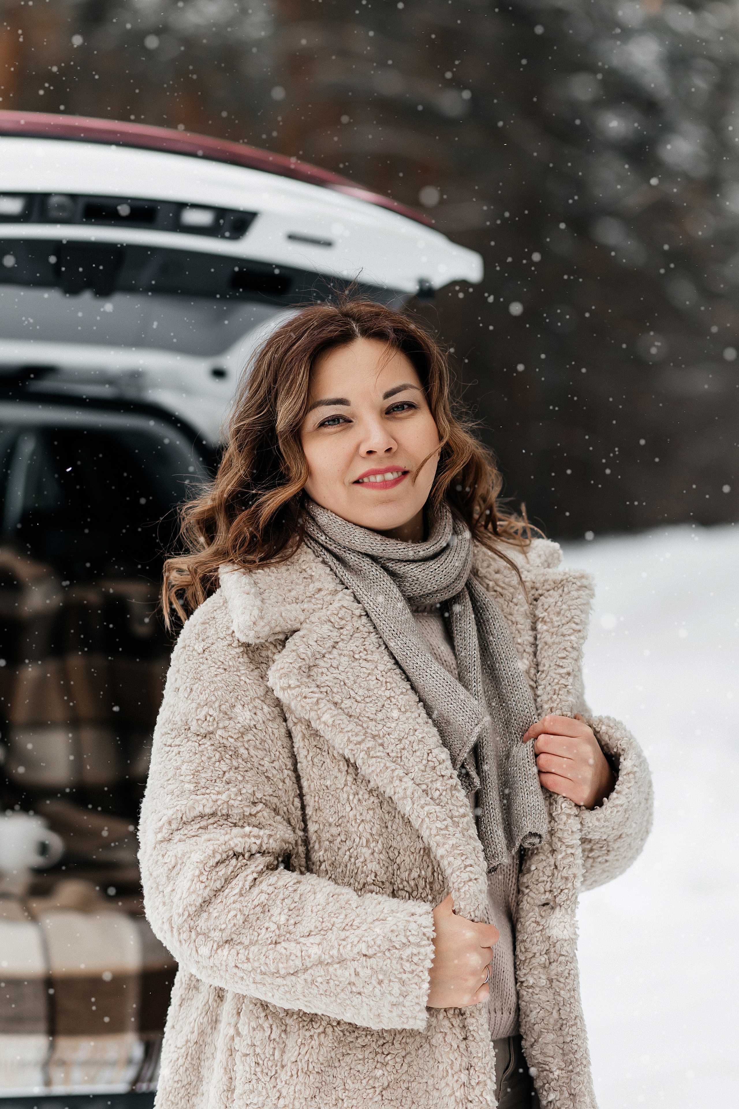 Зимняя прогулка. Свадебный и семейный фотограф у Уфе Евгения Сазонова