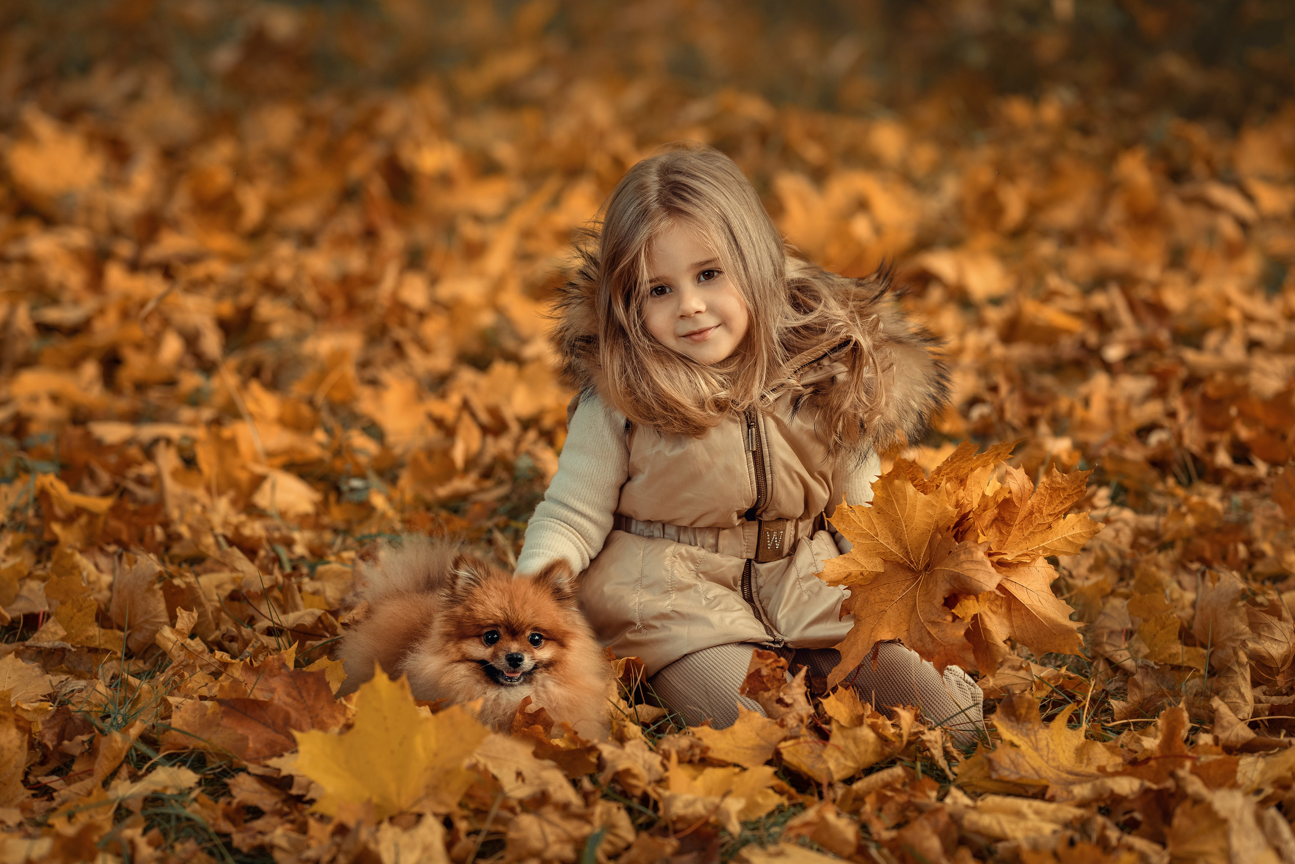 Детки с животными. Портфолио