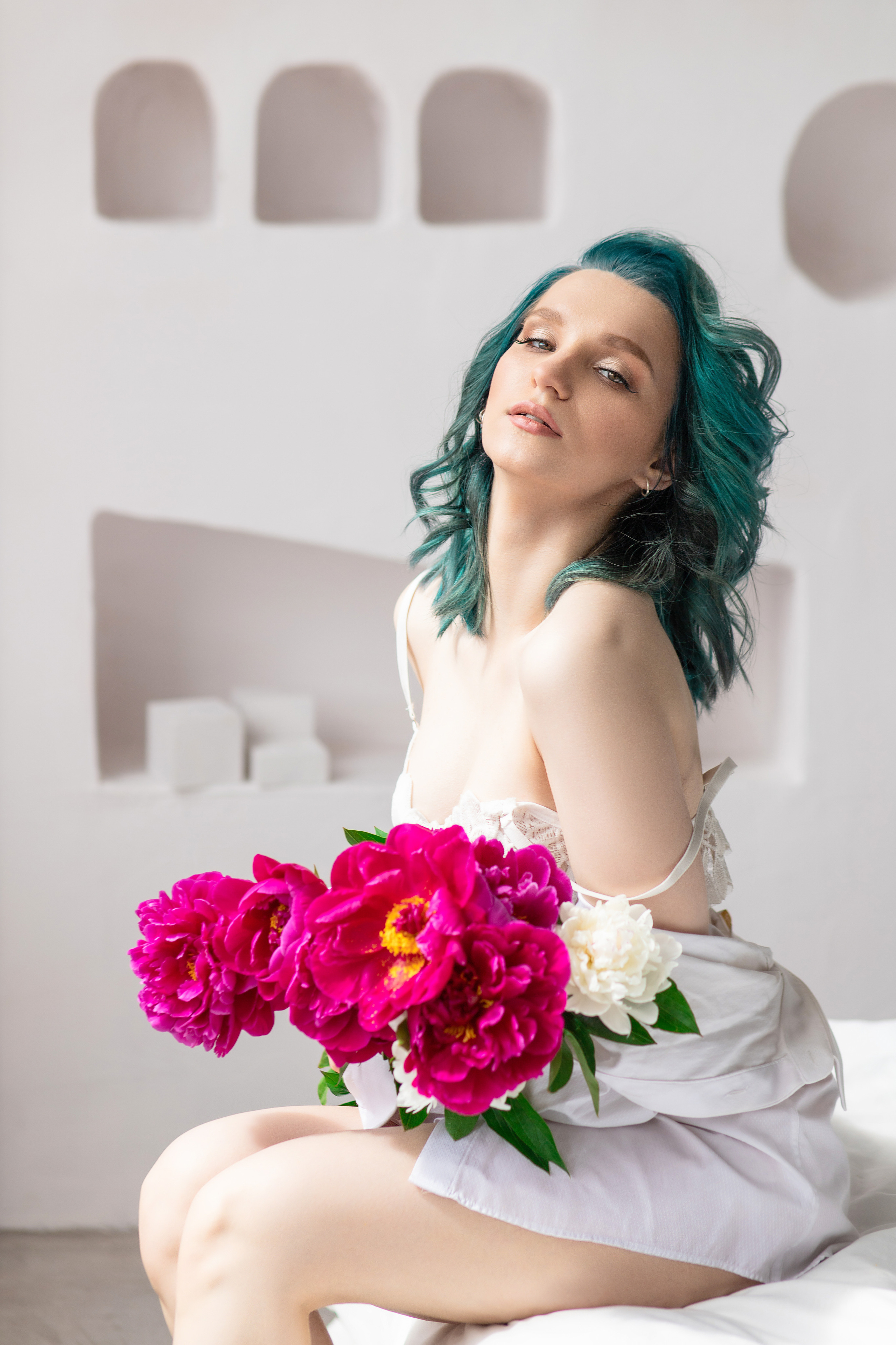 Женский портрет в студии. Фотограф Минск