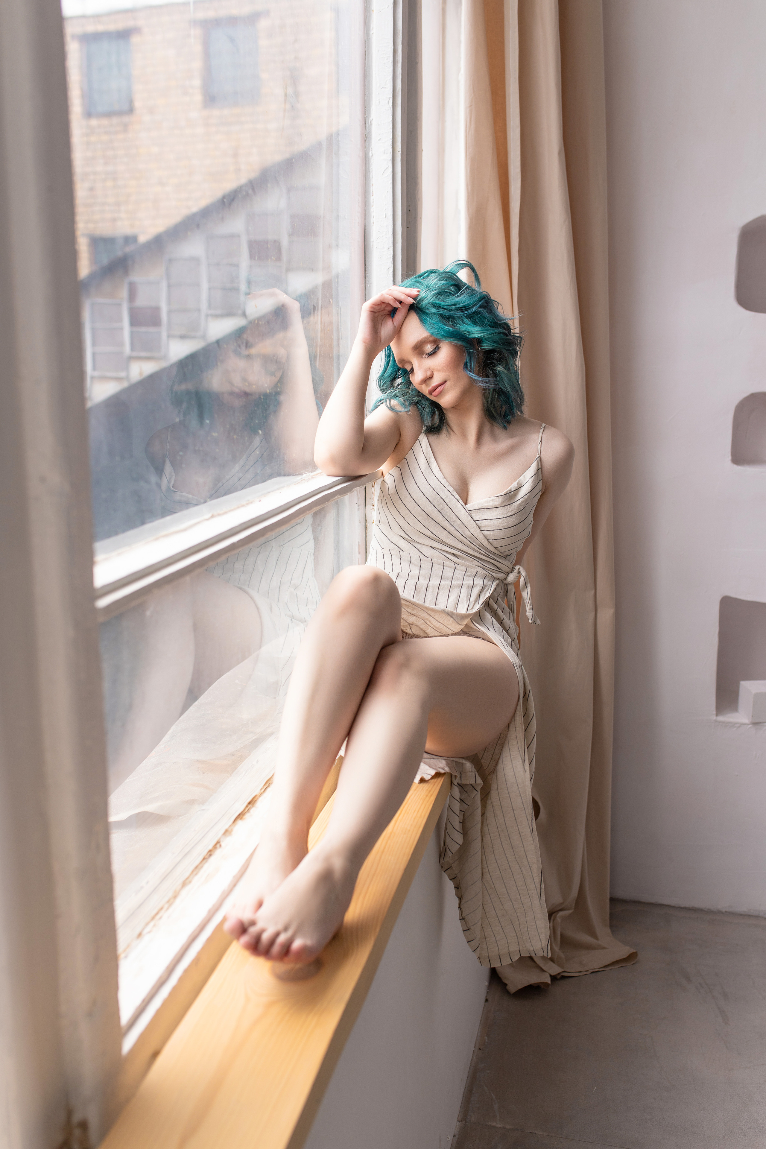 Женский портрет в студии. Фотограф Минск