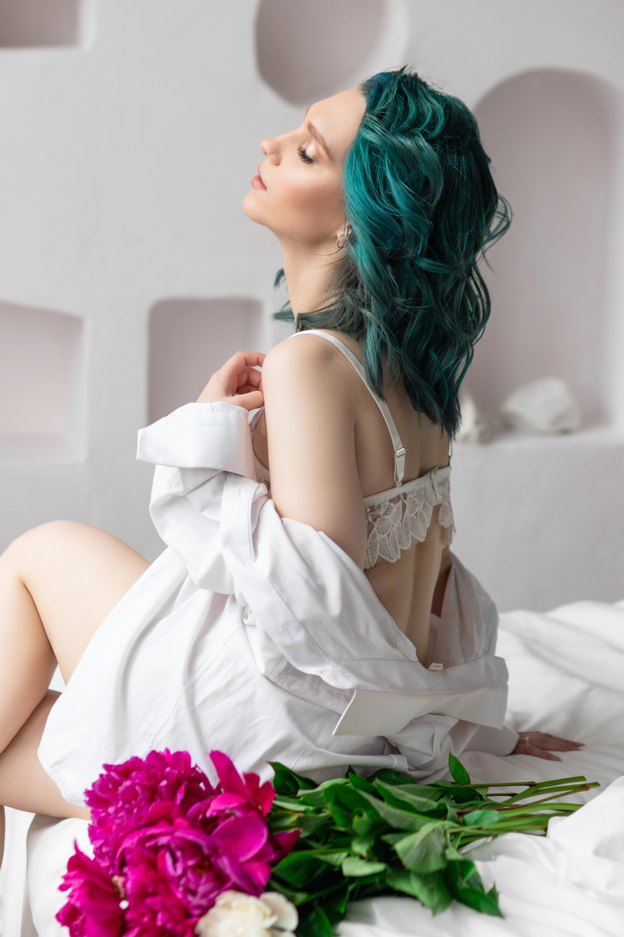 Женский портрет в студии. Фотограф Минск