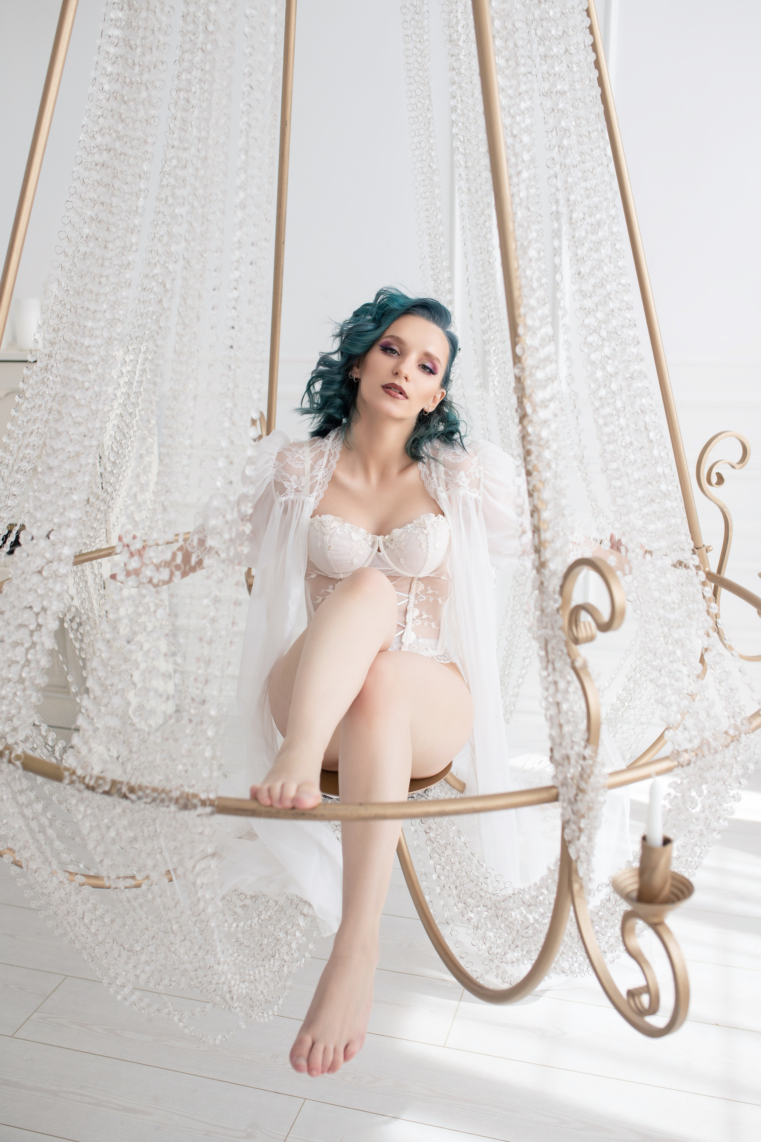 Женский портрет в студии. Фотограф Минск