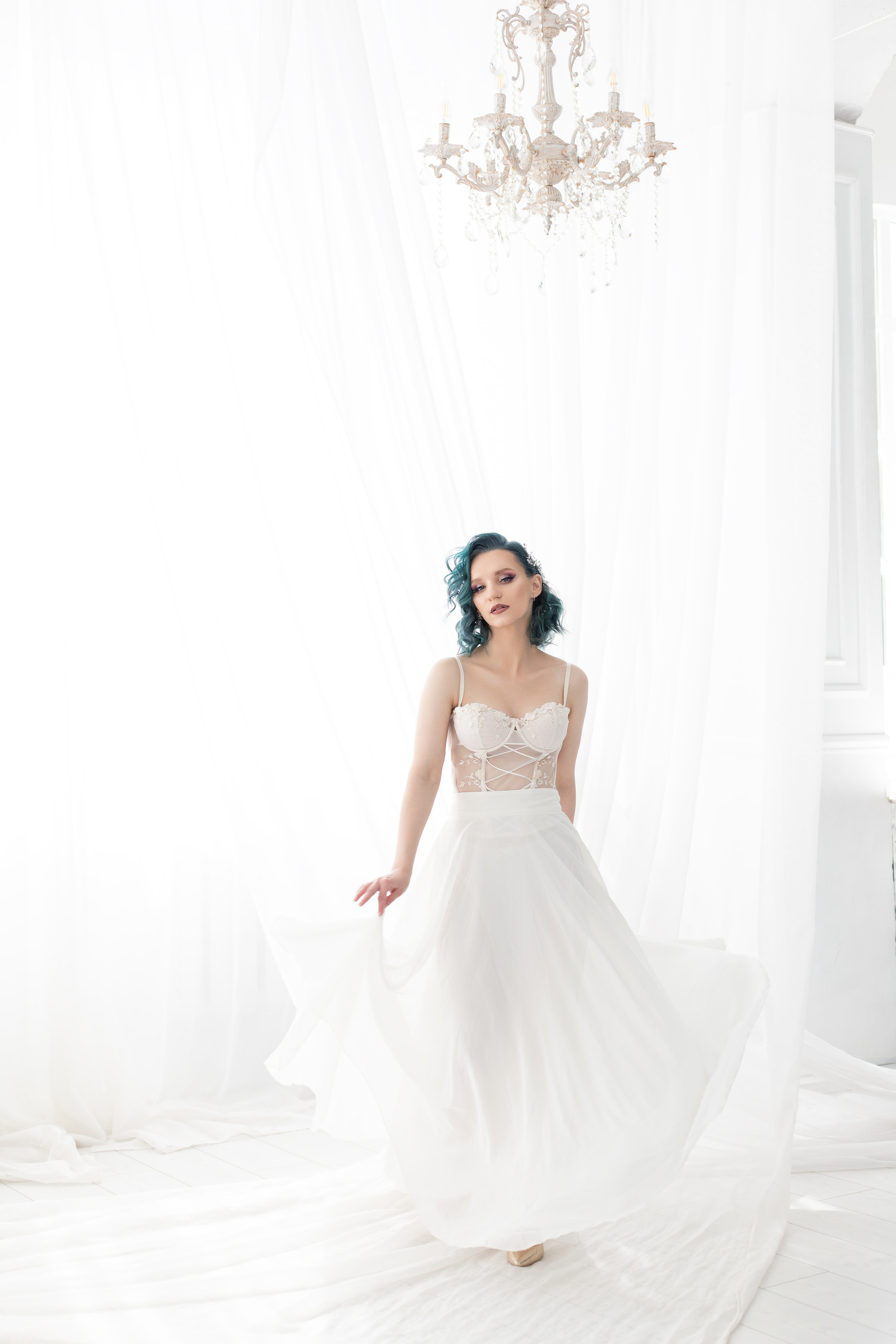 Женский портрет в студии. Фотограф Минск