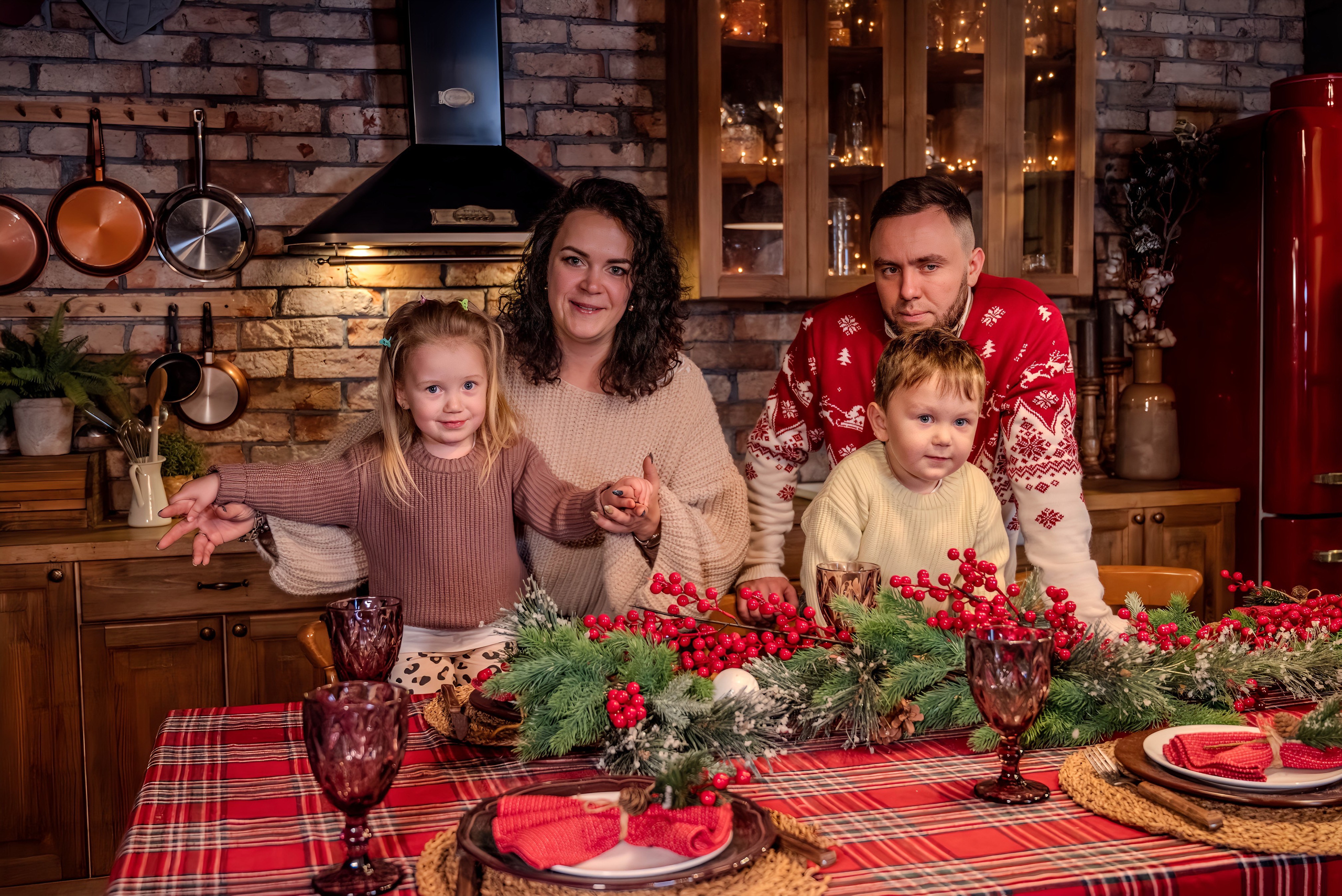 Семейный вечер в Шале. Семейный и детский фотограф Москва